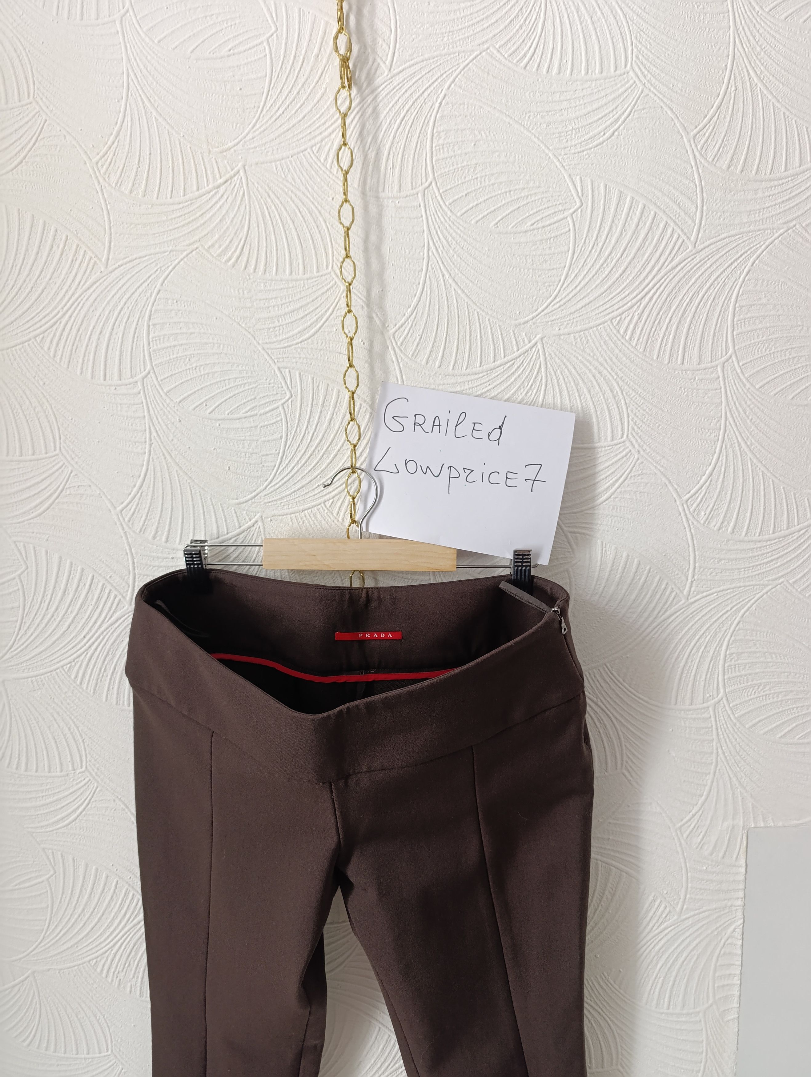 Prada PRADA SPORT VINTAGE WOMENS LEGGINGS TROUSERS Size 32" / US 10 / IT 46 - 4 Thumbnail