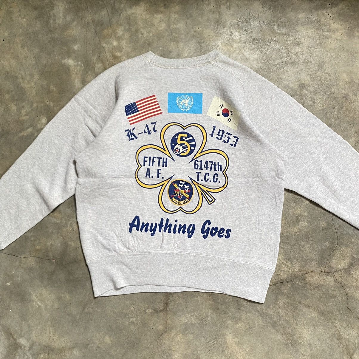 Buzz Rickson's Buzz Rickson’s Mosquito Club Crewneck Size US M / EU 48-50 / 2 - 2 Thumbnail