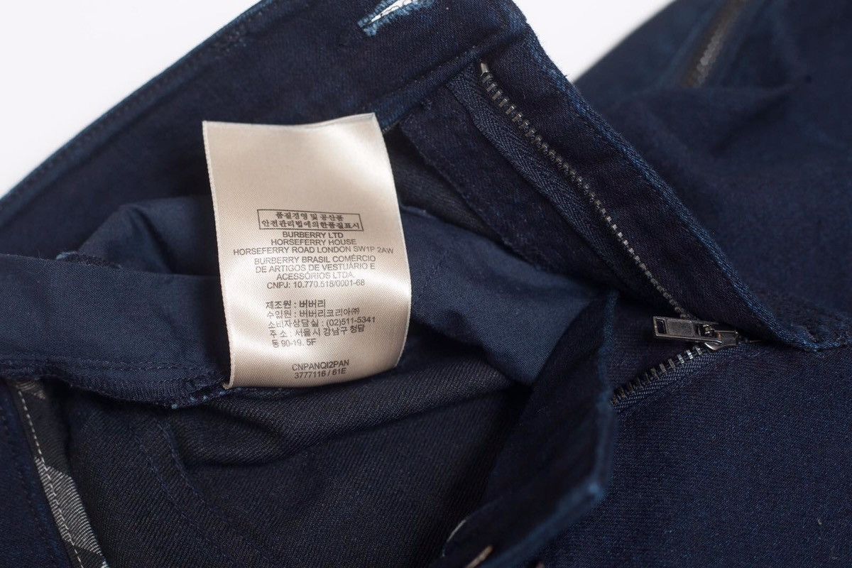 Burberry Burberry London Denim Pockets Skirt Size 26" / US 2 / IT 38 - 9 Thumbnail