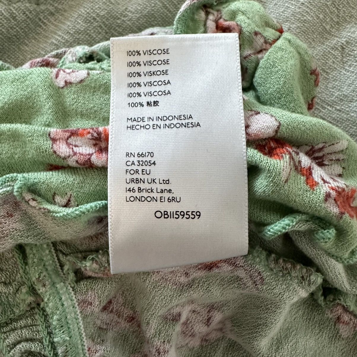Urban Outfitters Urban Outfitters Women’s Green Babydoll Peplum Top Medium Size M / US 6-8 / IT 42-44 - 6 Thumbnail