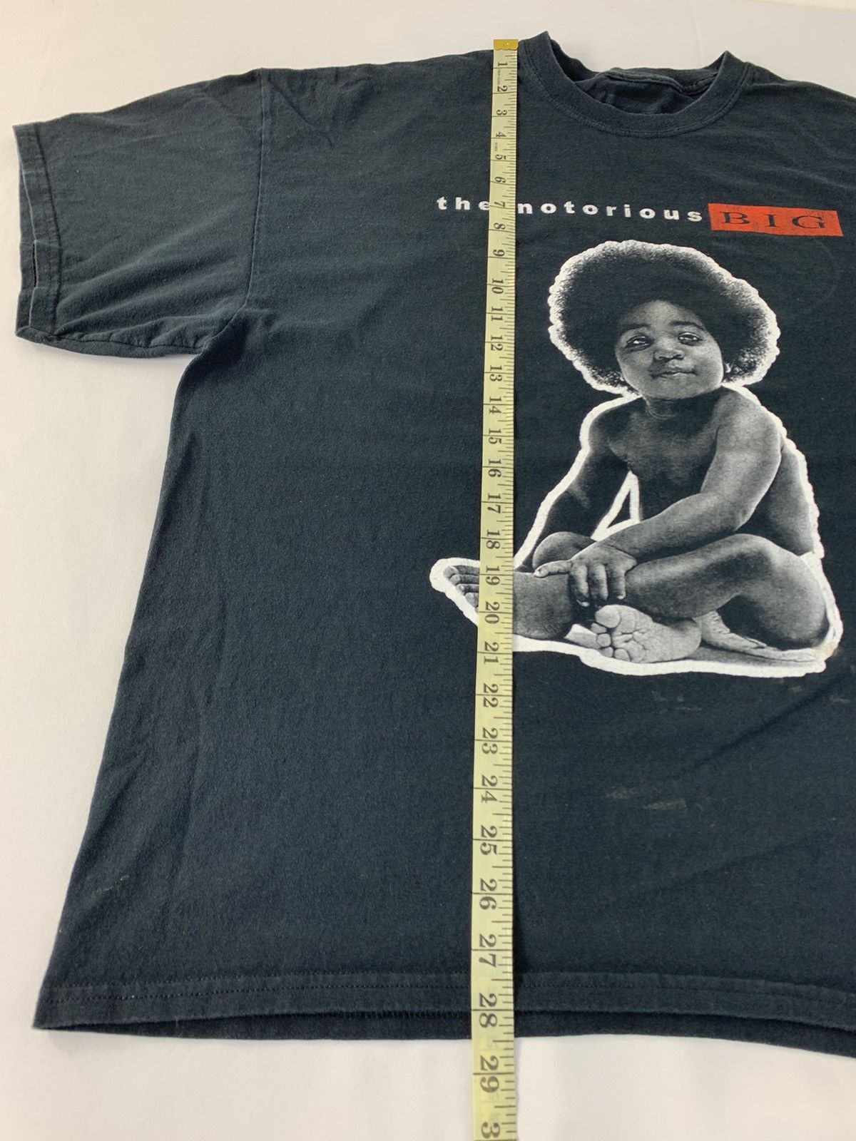 Rap Tees The Notorious BIG Biggie Small Rapper Black Baby Tee Size US XXL / EU 58 / 5 - 7 Thumbnail