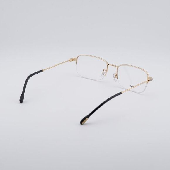 FRED Fred FG50007U 030 Eyeglasses Gold 56mm Rectangle Frame Size ONE SIZE - 4 Thumbnail