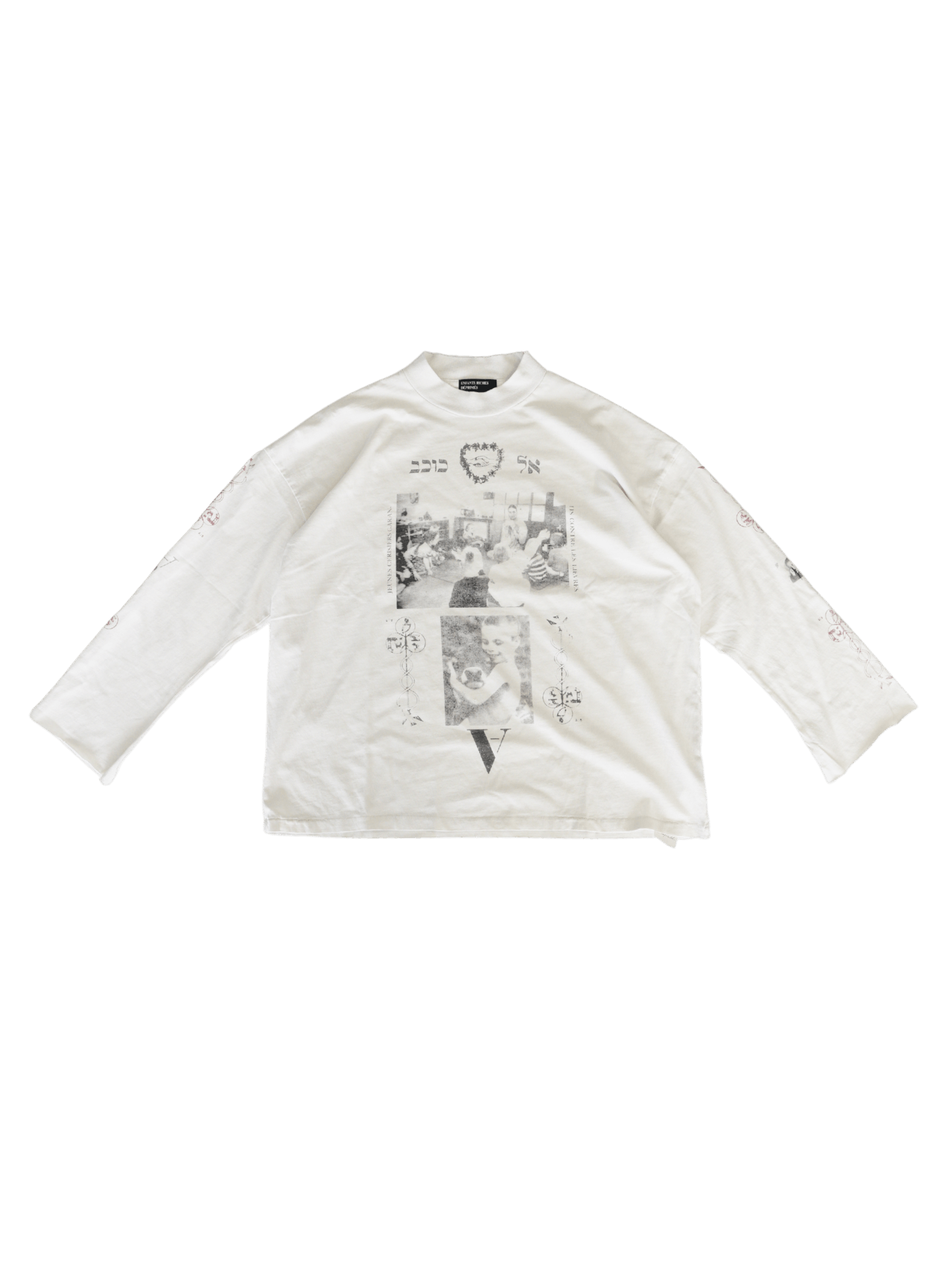 Enfants Riches Deprimes ERD Cherry Mock L/S Long Sleeve Tee Size US L / EU 52-54 / 3 - 1 Thumbnail