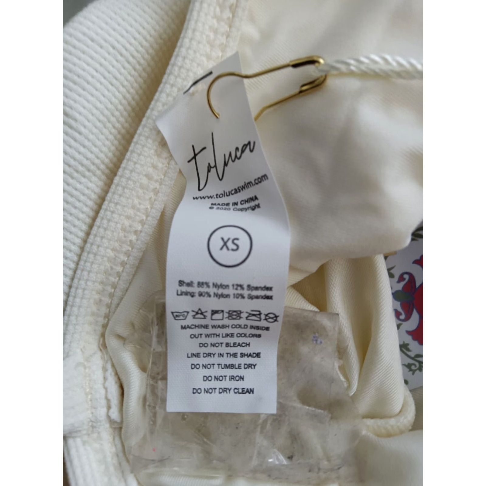 Vintage Toluca Ivory One Piece Swimsuit XS Size XS / US 0-2 / IT 36-38 - 5 Thumbnail