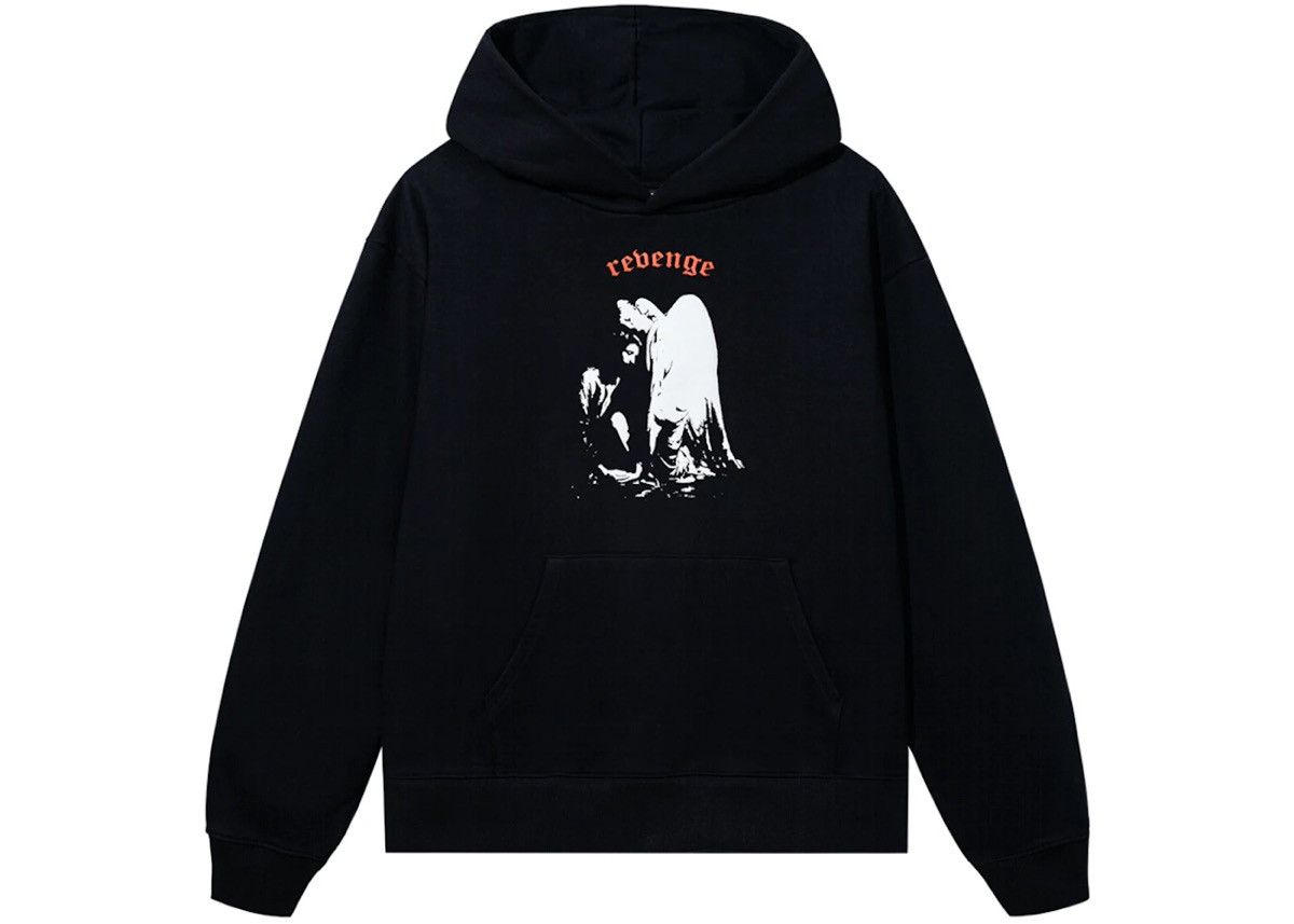 image of Revenge Angel Hoodie in Black, Men's (Size XL)