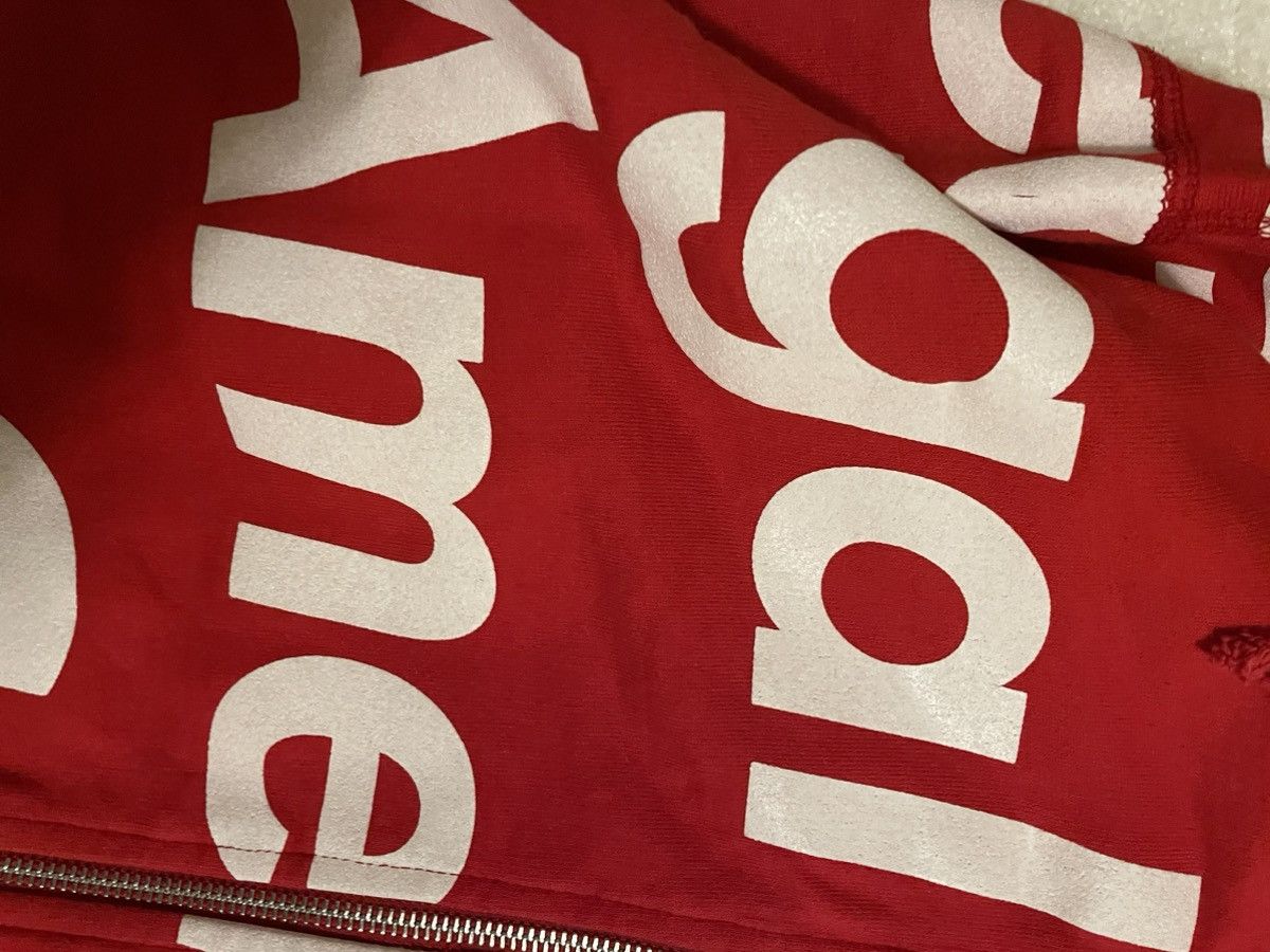 Supreme Supreme IBCA Red 2007 Size L Zip Up Size US L / EU 52-54 / 3 - 7 Thumbnail