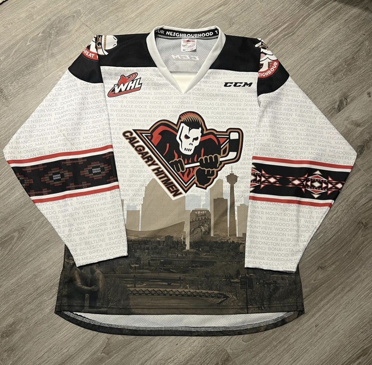 Calgary Hitmen Hockey Jersey