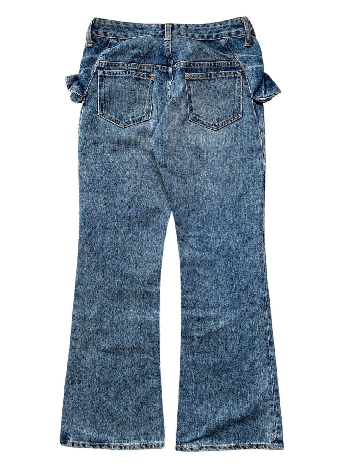 Junya Watanabe AW04 Flare Denim Jeans Size US 28 / EU 44 - 4 Thumbnail