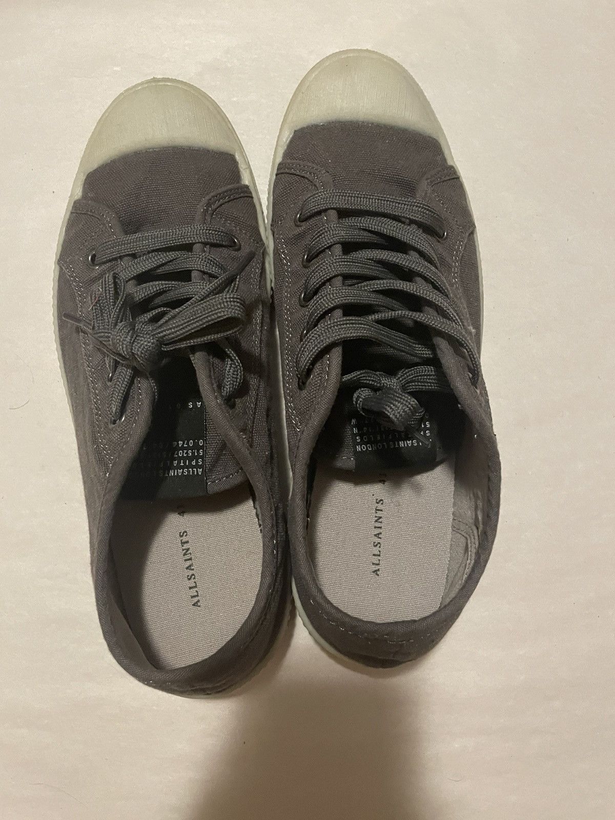 Allsaints Allsaints grey low top sneakers Size US 8 / EU 41 - 4 Thumbnail