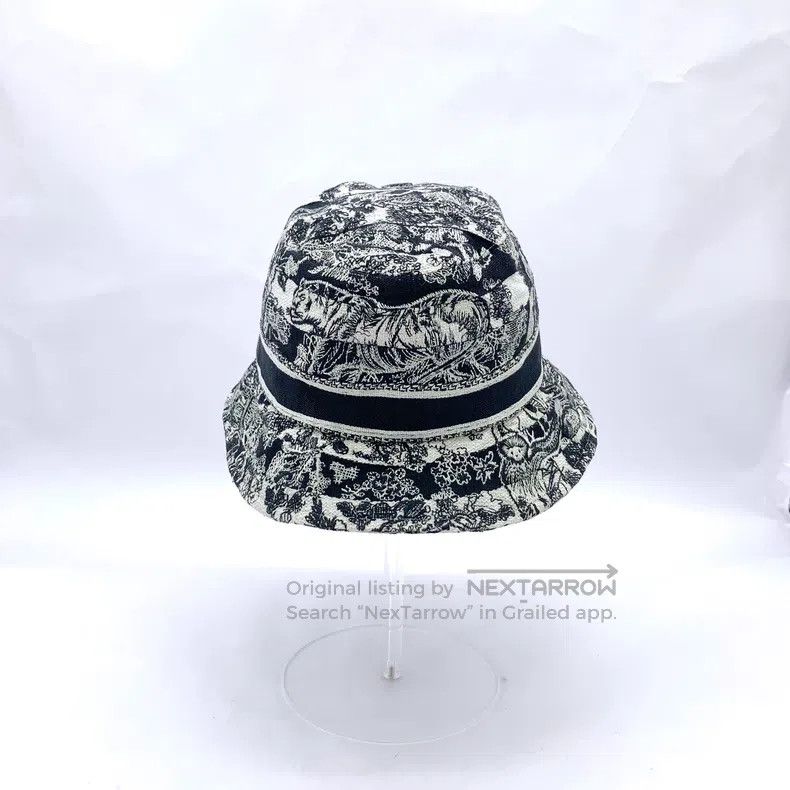 Dior Dior Size58 Colour-matched animal jungle embroidery cotton Size ONE SIZE - 4 Thumbnail