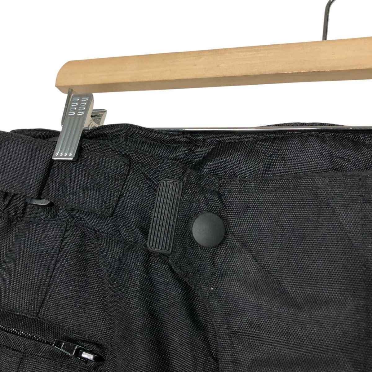 Japanese Brand 🔥RICH BLACK CARGO PANTS BONDAGE DEISGN CORDURA ISSEY MIYAKE Size US 38 / EU 54 - 16 Thumbnail