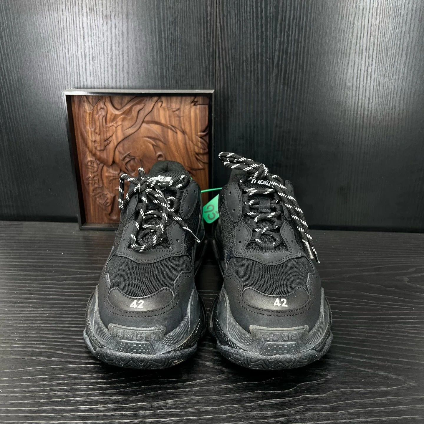 Balenciaga Balenciaga Triples Black 42 Mint Insole Replaced Size US 9 / EU 42 - 5 Thumbnail