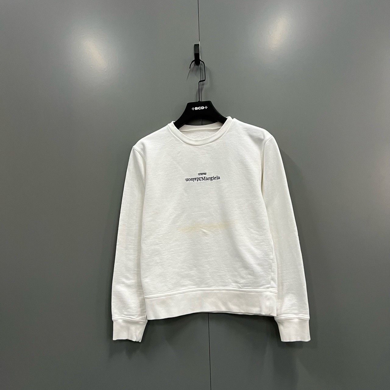 Maison Margiela Maison Margiela Embroidered small logo sweatshirt 2501-Next Size US XS / EU 42 / 0 - 1 Thumbnail