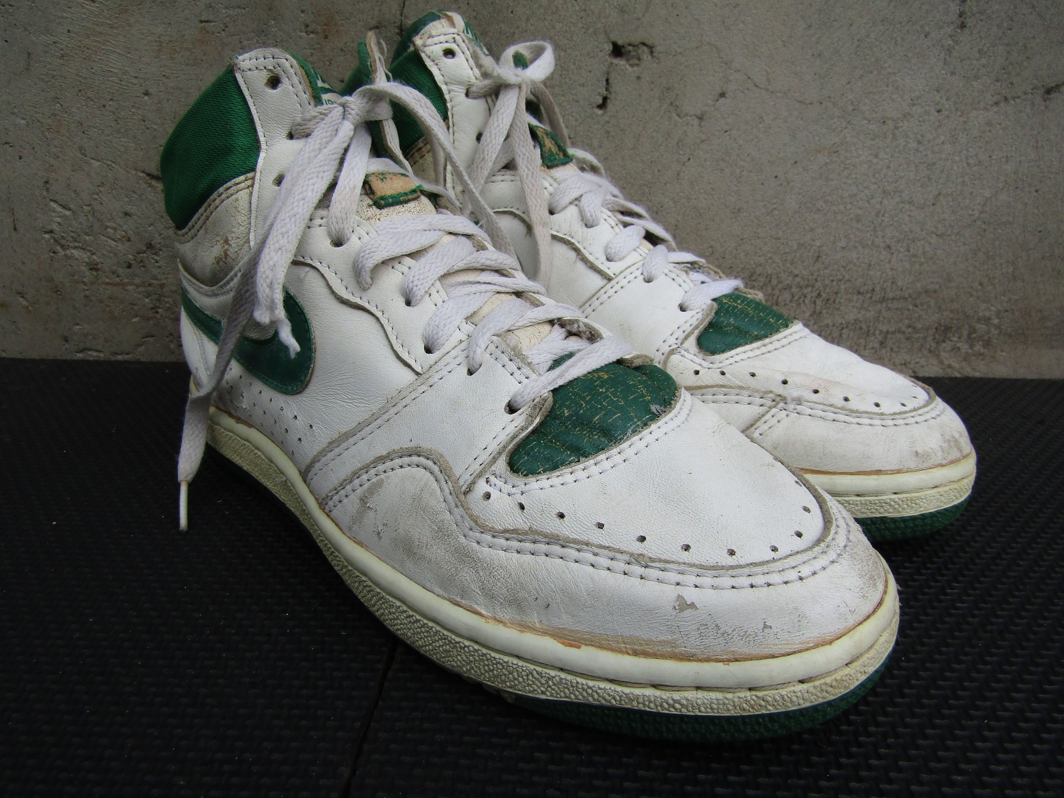 Nike NIKE COURT FORCE White x Green Men Made in Korea Size US 9.5 / EU 42-43 - 7 Thumbnail