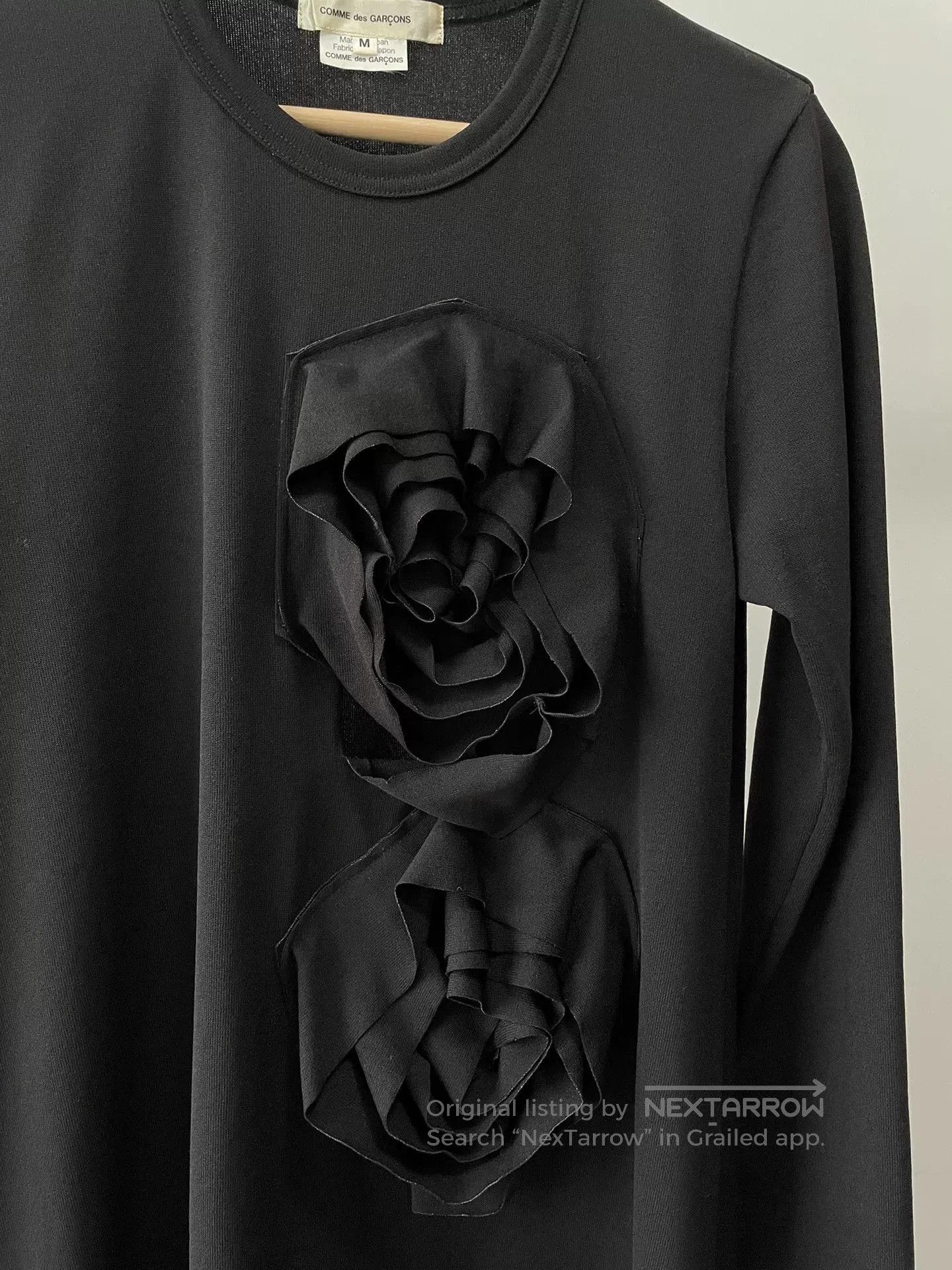 Comme des Garcons Comme des Garçons Rose Black Dress. Size M / US 6-8 / IT 42-44 - 3 Thumbnail