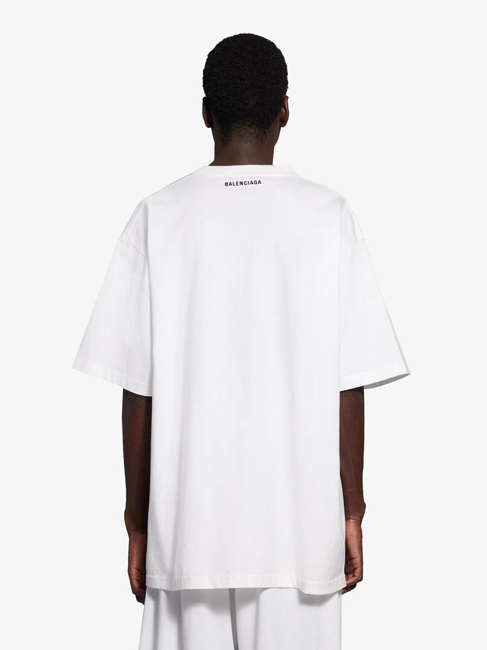 Hypebeast Balenciaga Glow-In-The Dark Oversized T-Shirt Men's M Size US M / EU 48-50 / 2 - 5 Thumbnail