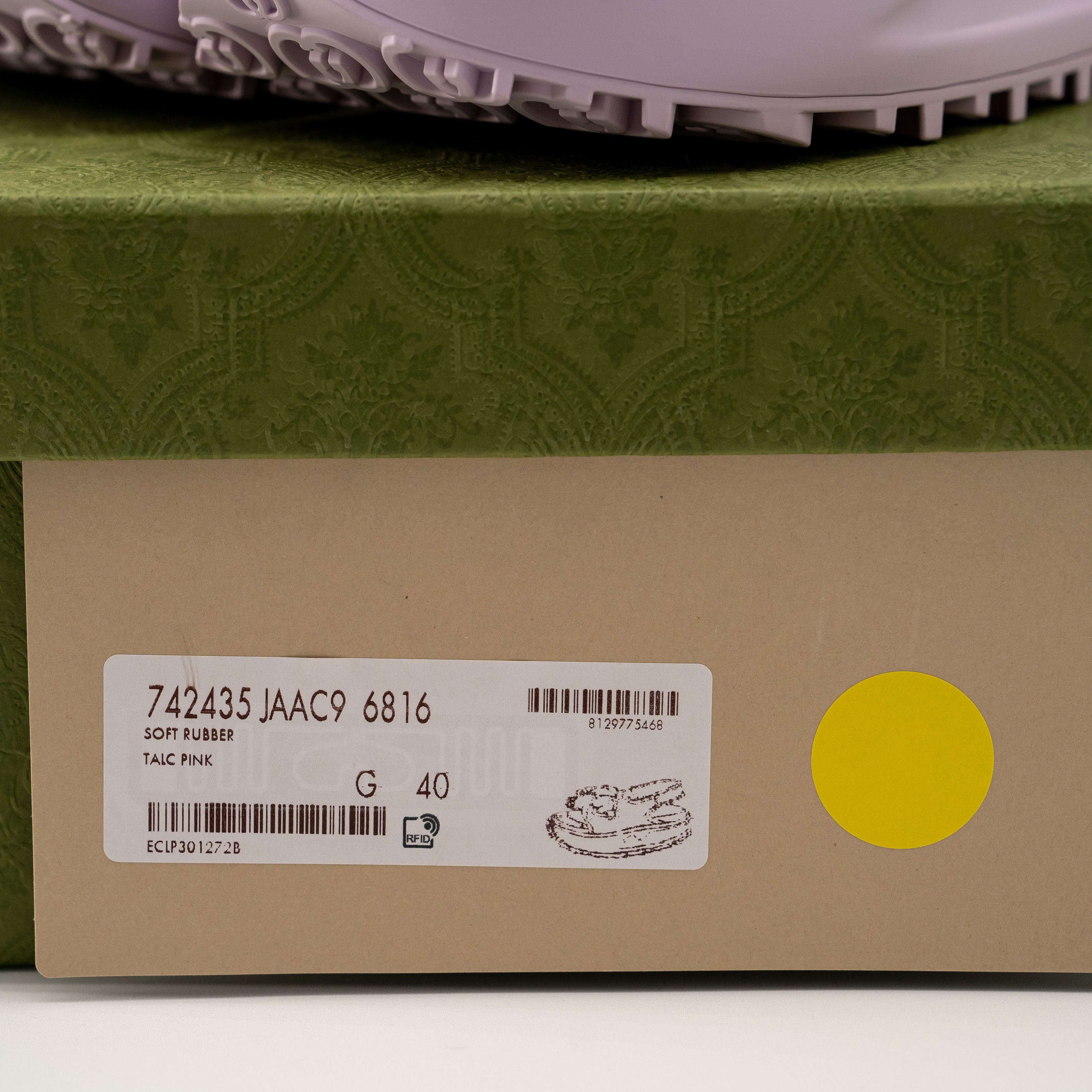 Gucci 40G 10 US Gucci Horsebit Platform Sandals Rubber Purple Size US 10 / IT 40 - 10 Thumbnail