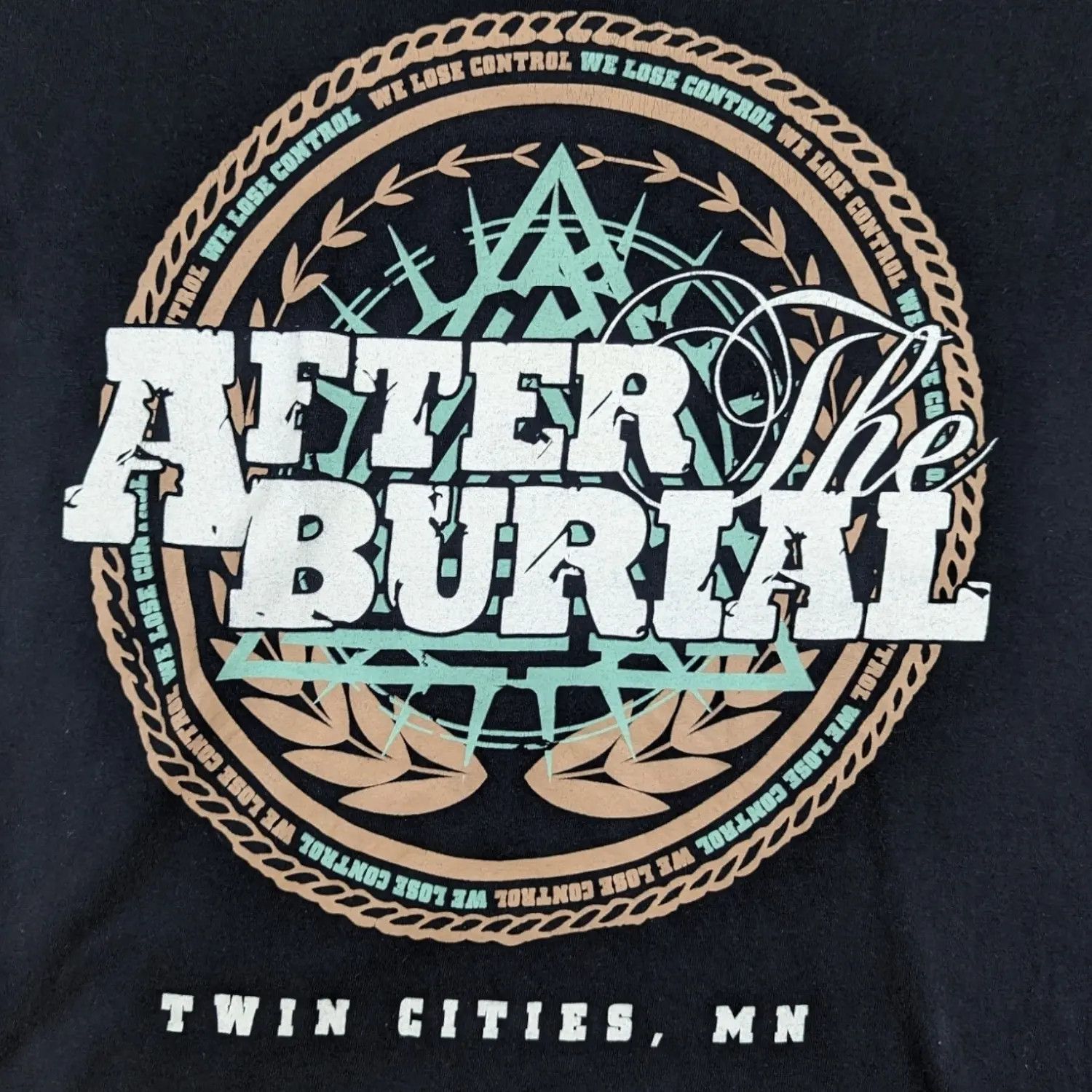 Band Tees AFTER THE BURIAL Tour Tee Rock Band T-Shirt Size US S / EU 44-46 / 1 - 5 Thumbnail