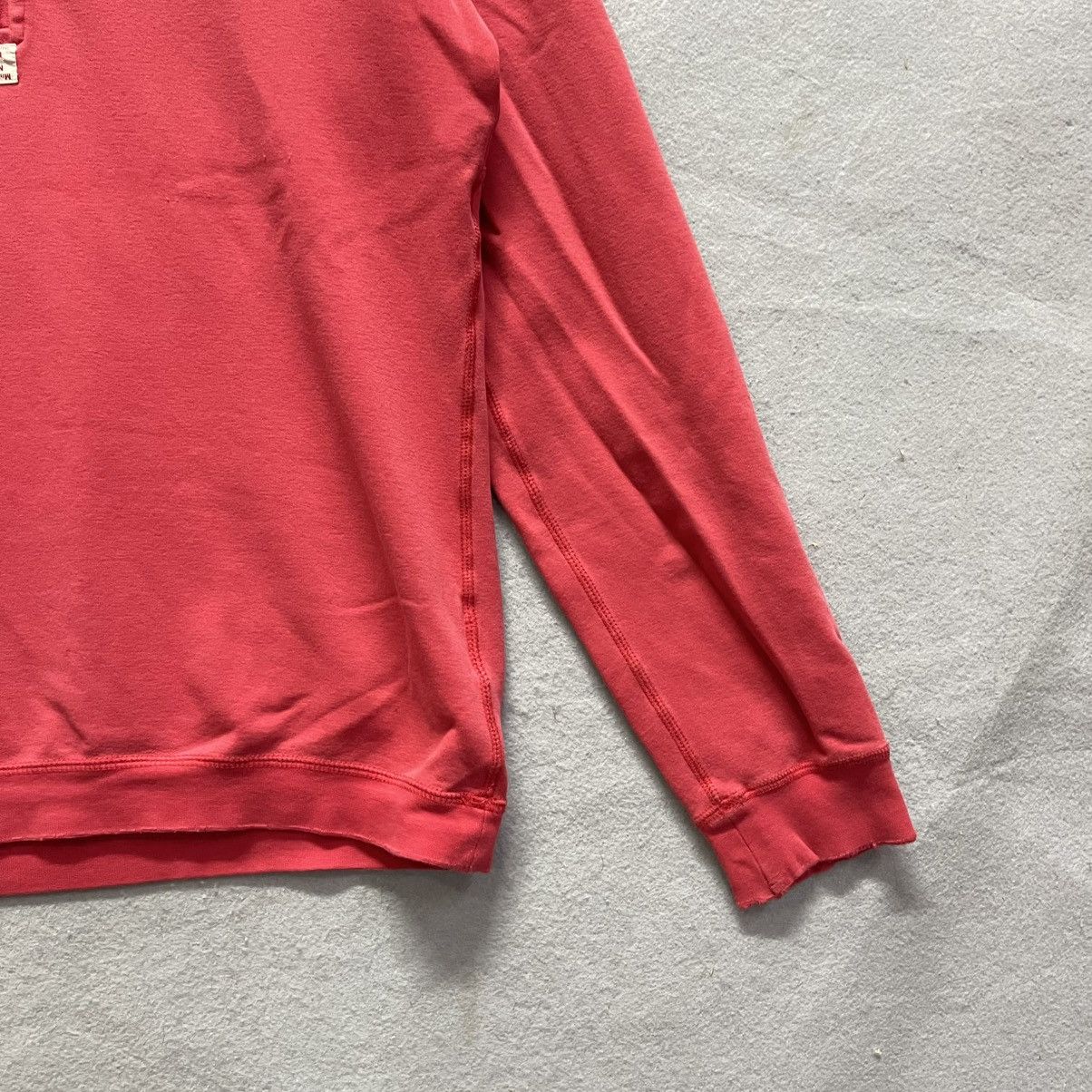 Mademoiselle Non Non 1990s Mademoiselle NON NON Henley Sweatshirt Size S / US 4 / IT 40 - 6 Thumbnail