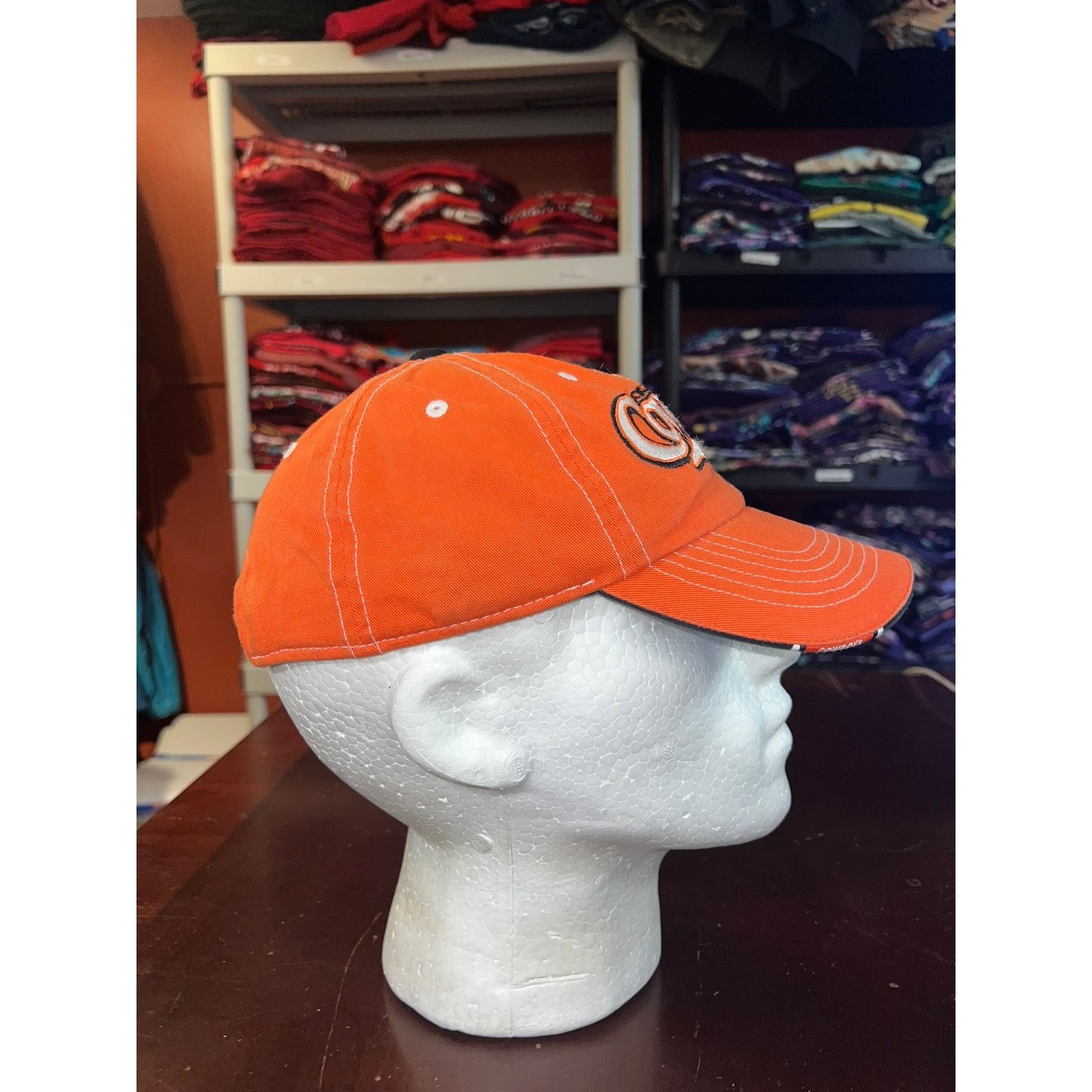 Vintage Oklahoma State Cowboys Hat OSU College Orange Cap Headwear Size ONE SIZE - 5 Thumbnail