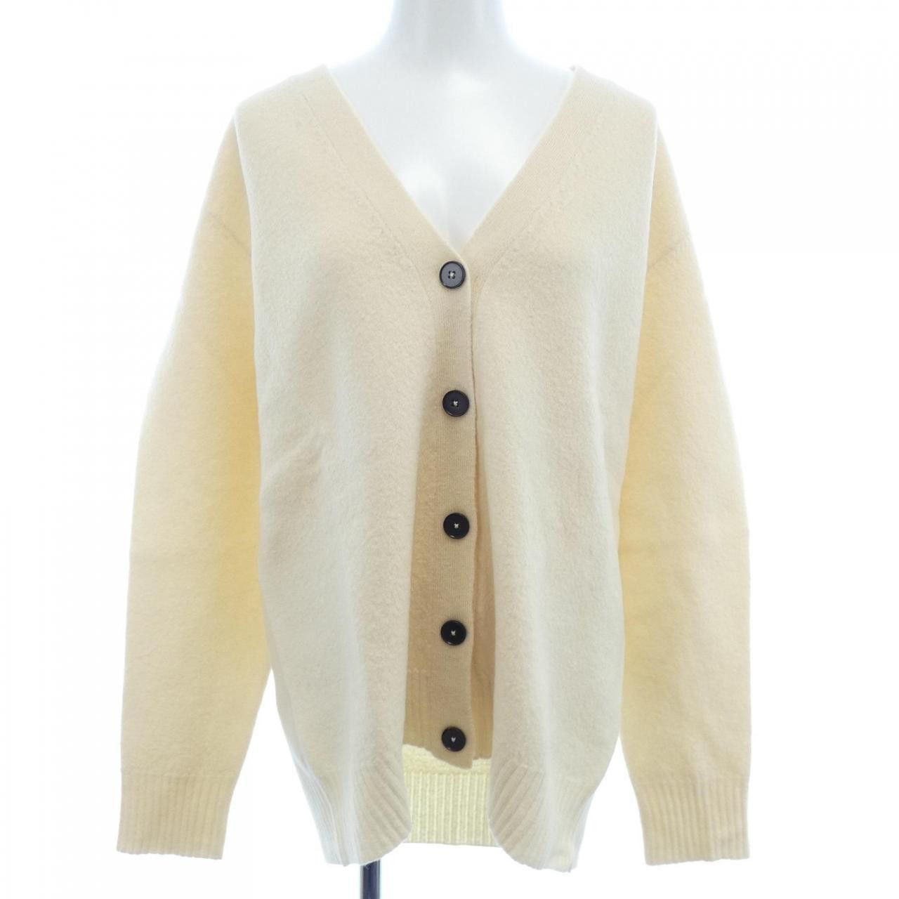 Jil Sander Jil Sander Jil Sander Cardigan Textile Tops J01HP0002 J14603 DUTY FREE for USA Size ONE SIZE - 1 Thumbnail