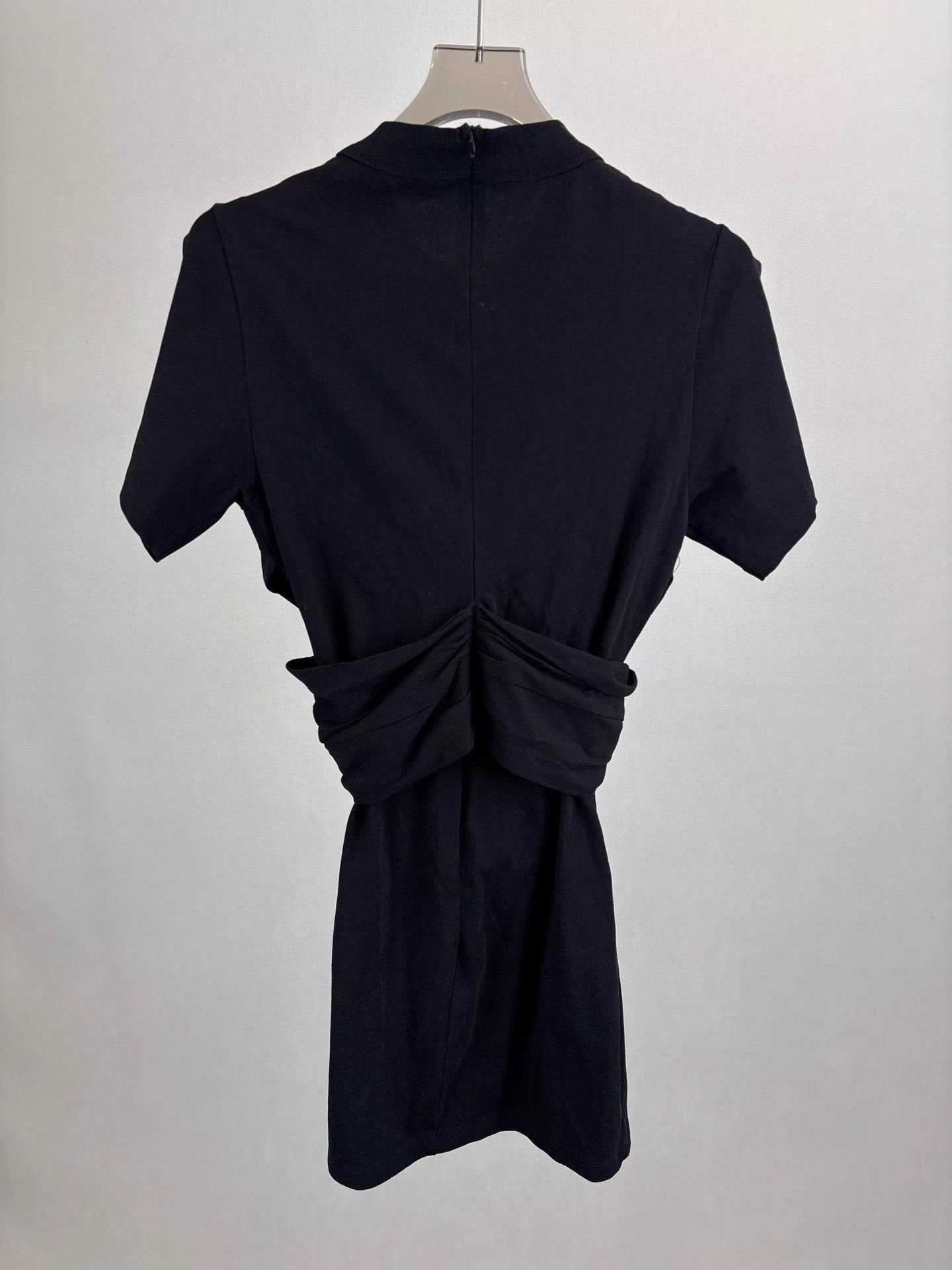 Alexander McQueen ALEXANDER MCQUEEN Black Dress K1 Size S / US 4 / IT 40 - 2 Thumbnail
