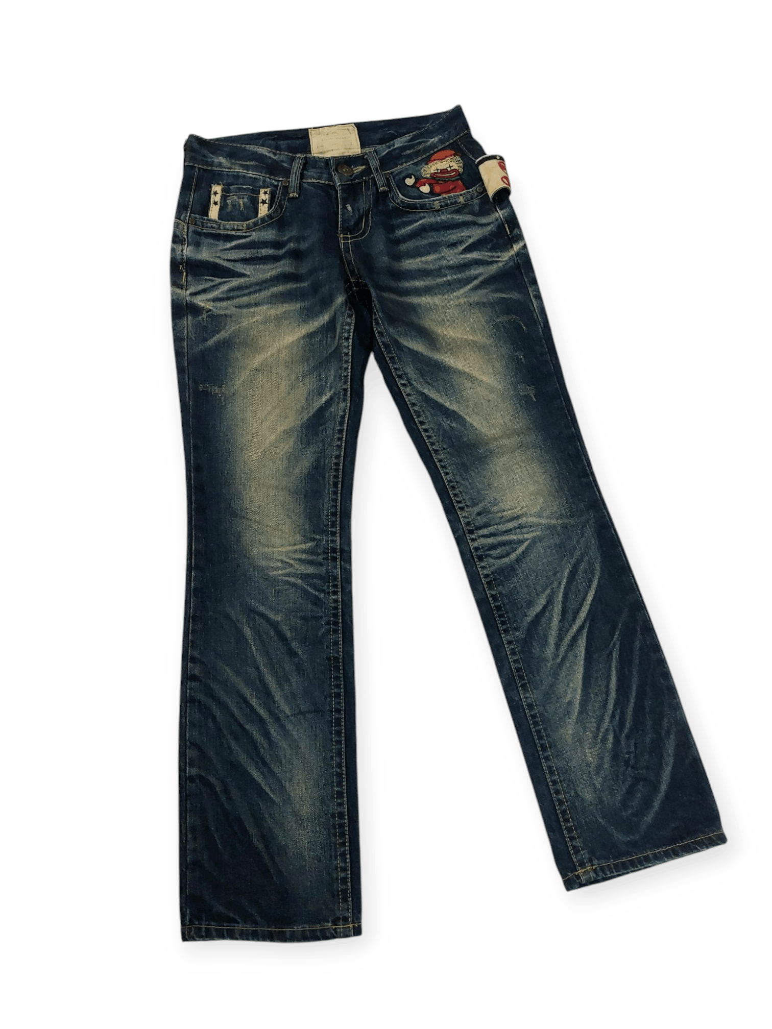 Vintage Rare🔥Yoshitomo Nara x Lolita Exotic Vintage Denim Size US 29 - 4 Thumbnail