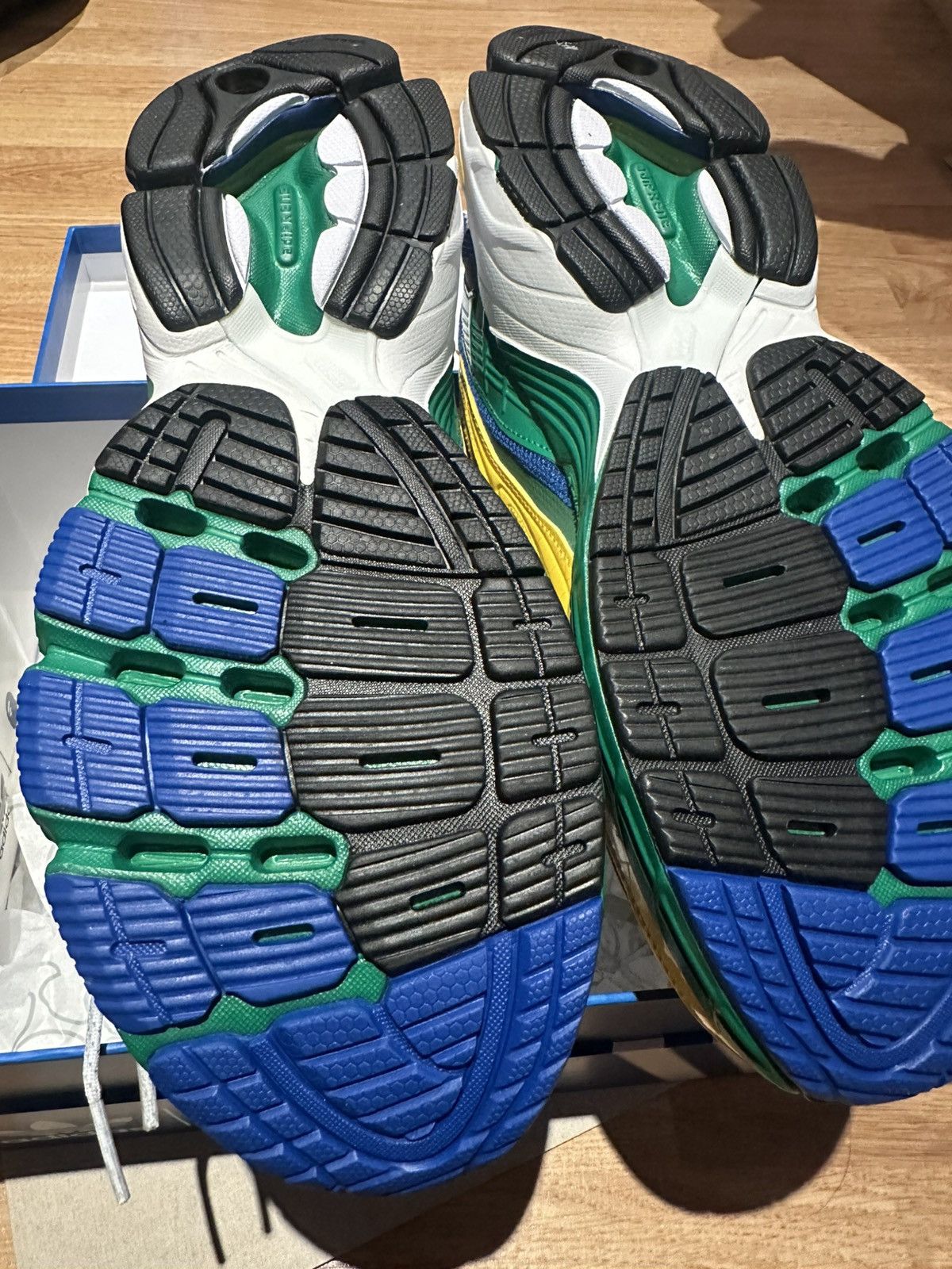 Adidas × Bape Adidas Orketro x BAPE Yellow Blue Green Size 9.5 JQ2398 Size US 10 / EU 43 - 9 Thumbnail