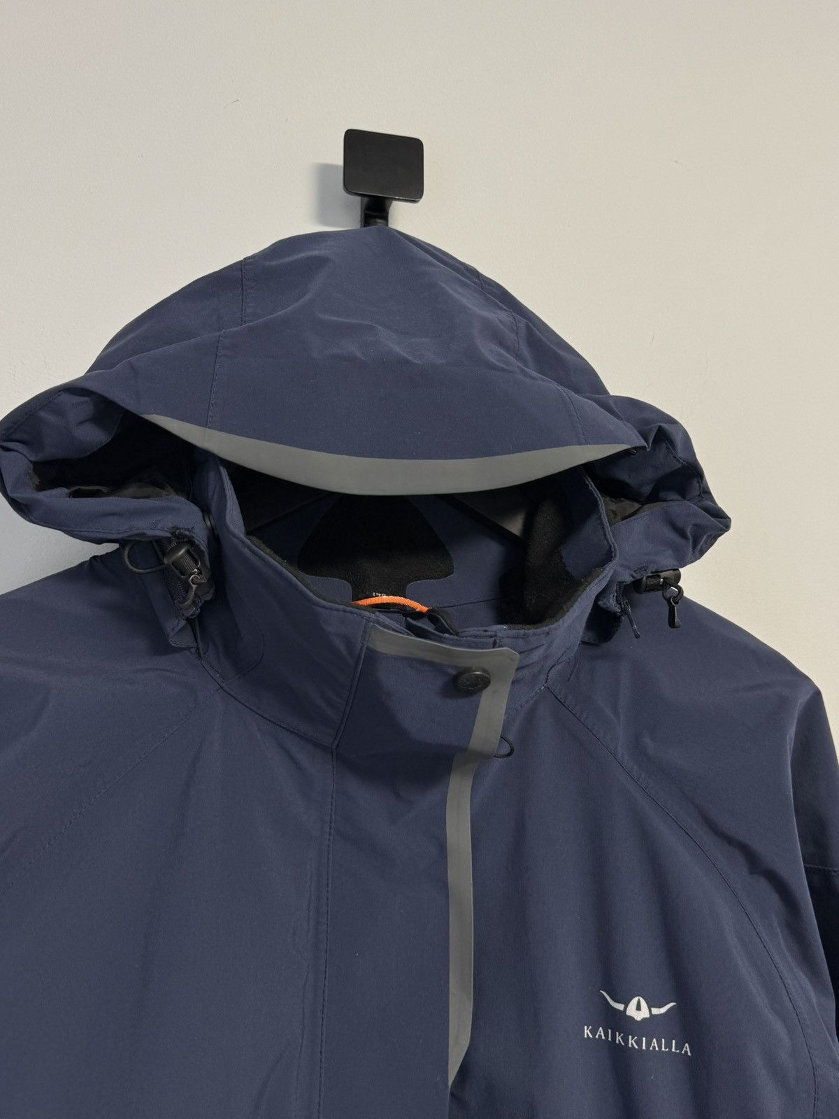 Other Kaikkialla Waterproof Hooded Outdoor Jacket Navy Blue Size XL / US 12-14 / IT 48-50 - 9 Thumbnail