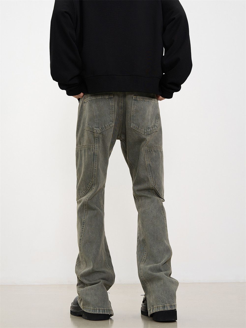 Jean Pocket Spliced Jeans Mens Size US 30 / EU 46 - 2 Thumbnail