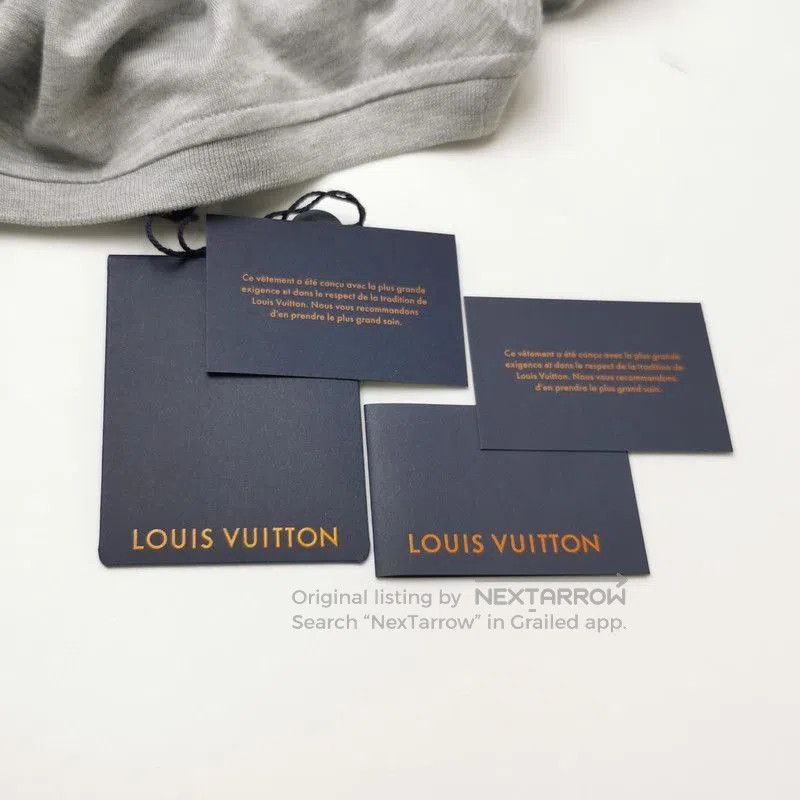 Louis Vuitton Louis Vuitton Gray Cotton Crew Neck T-Shirt. Size US S / EU 44-46 / 1 - 4 Thumbnail