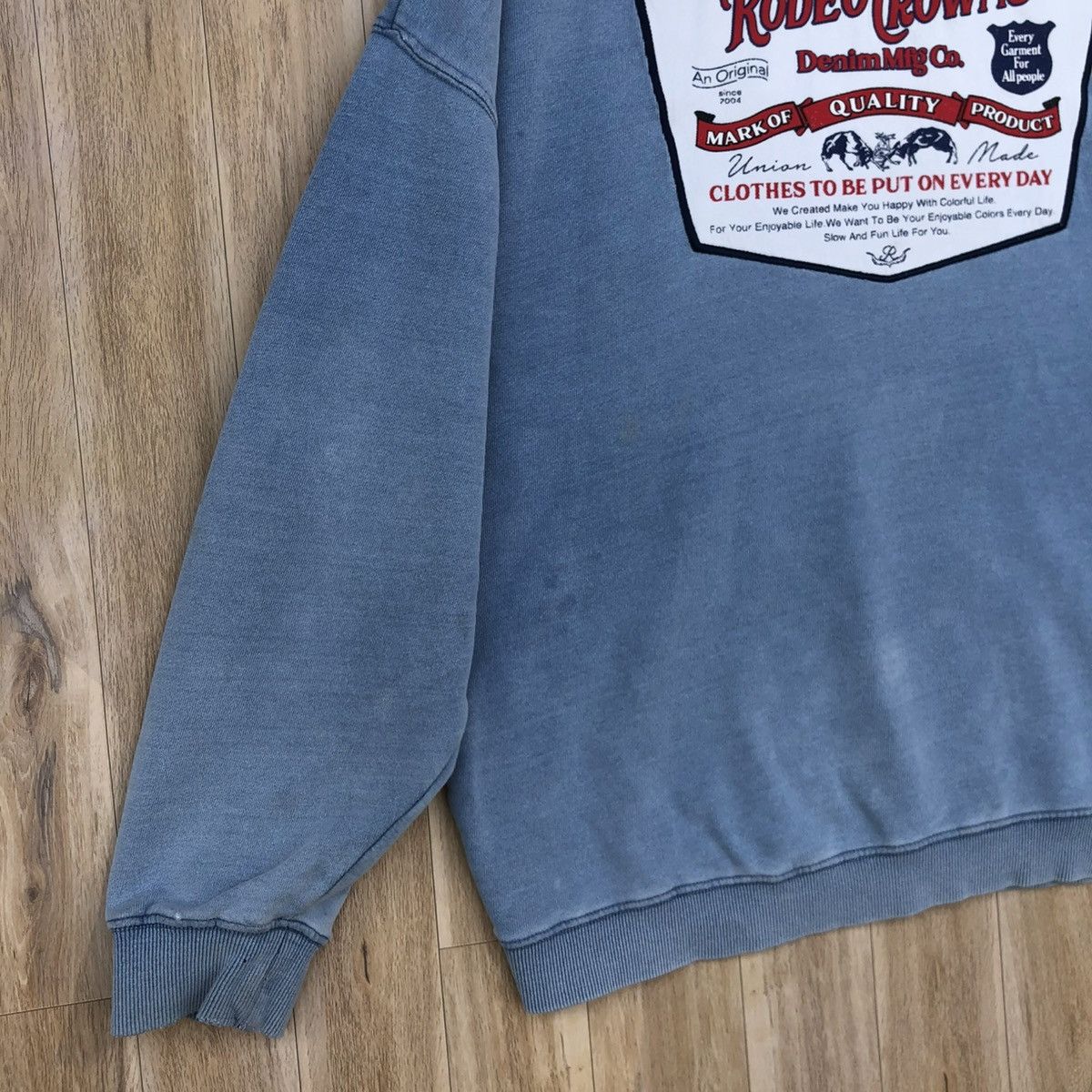 Vintage Rodeo Crowns Denim Pullover