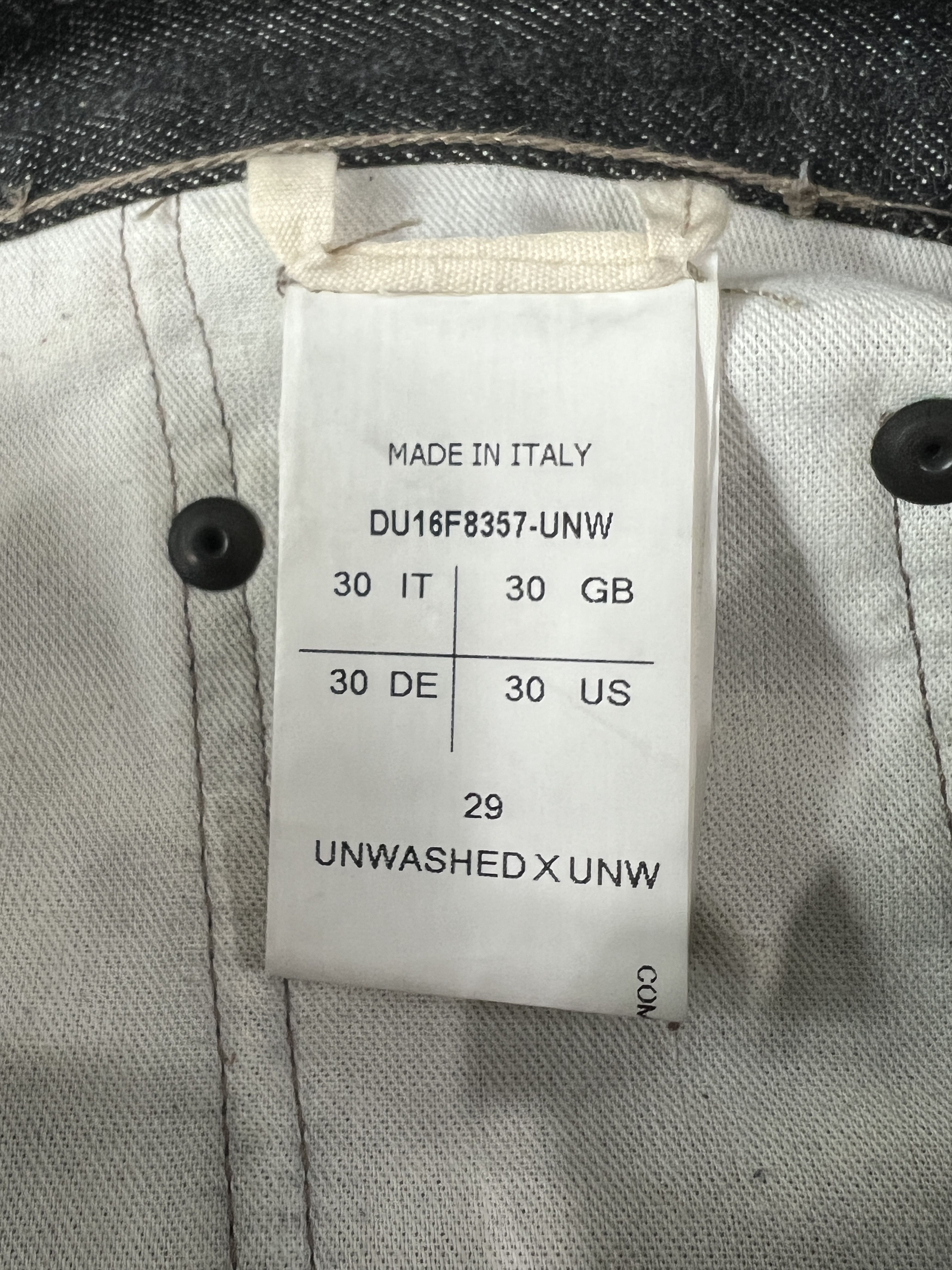 Rick Owens Drkshdw Rick Owens DRKSHDW Sarouel Cropped Denim Pants Size US 30 / EU 46 - 10 Thumbnail