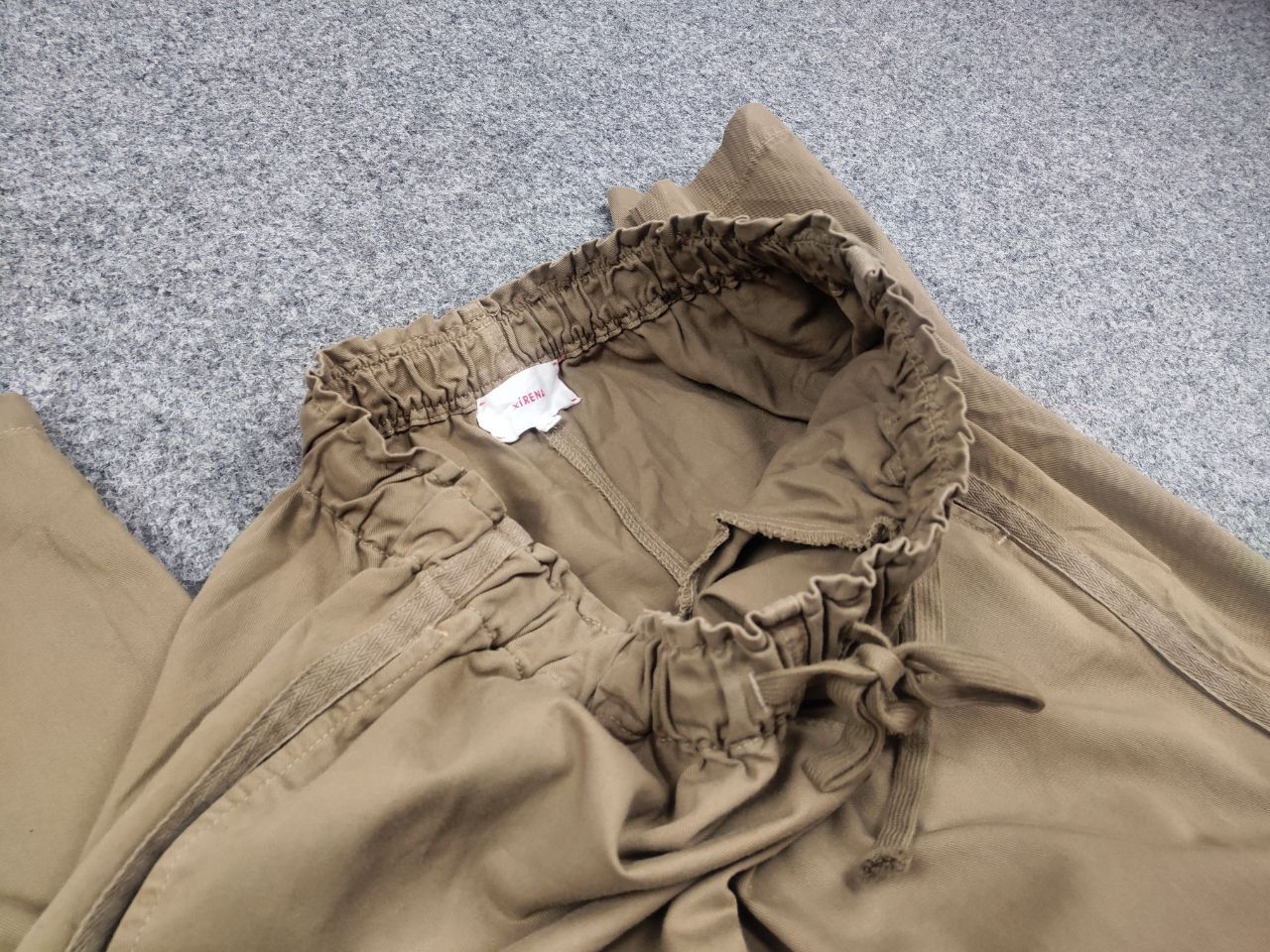 Xirena Xirena Design Ankle Trouser Cotton Beige Stripe Pocket Pants Size 32" / US 10 / IT 46 - 13 Thumbnail