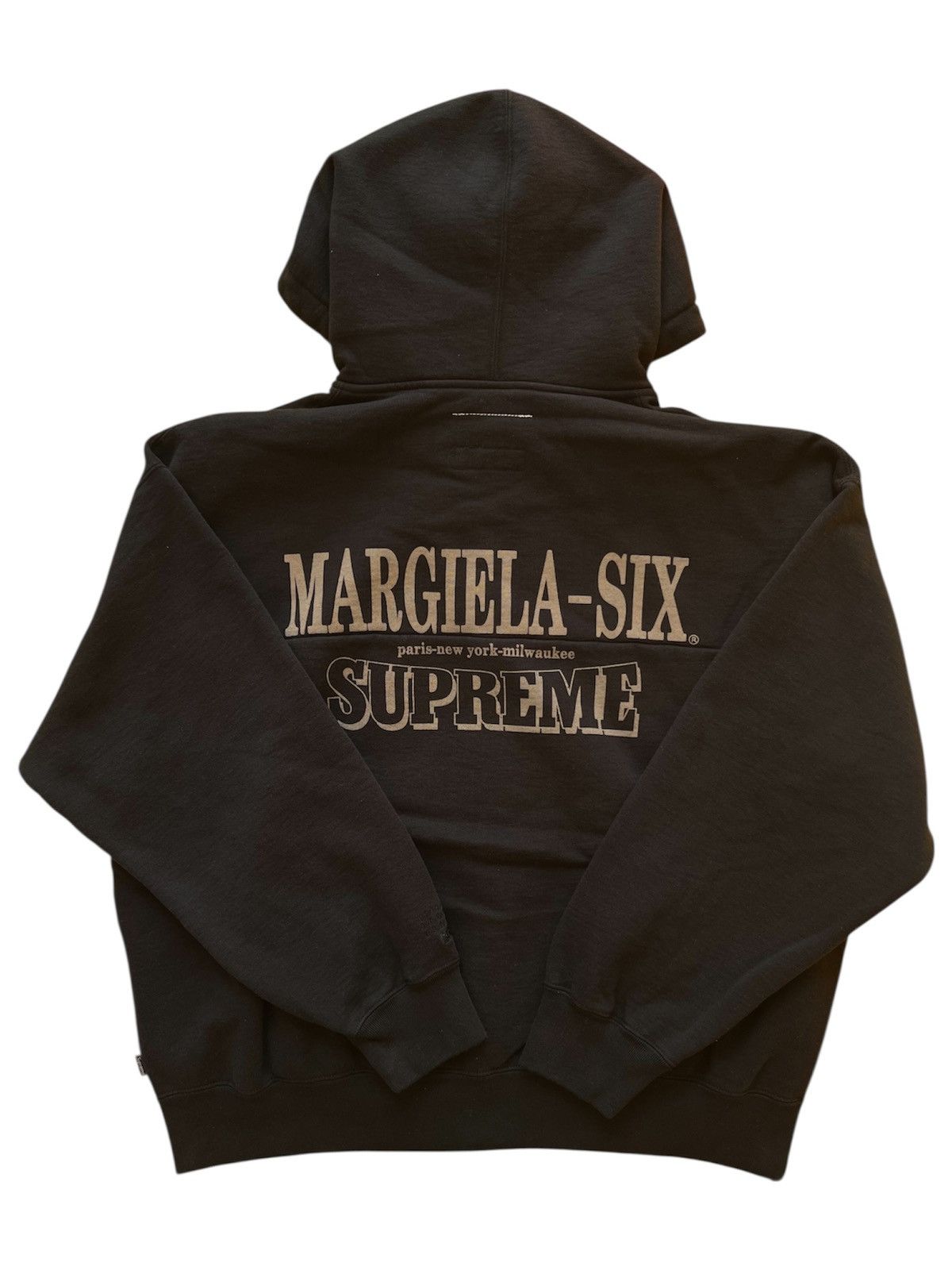 Maison Margiela × Supreme Supreme MM6 Maison Margiela Eagle Zip Up Hooded Sweatshirt Size US XL / EU 56 / 4 - 3 Thumbnail