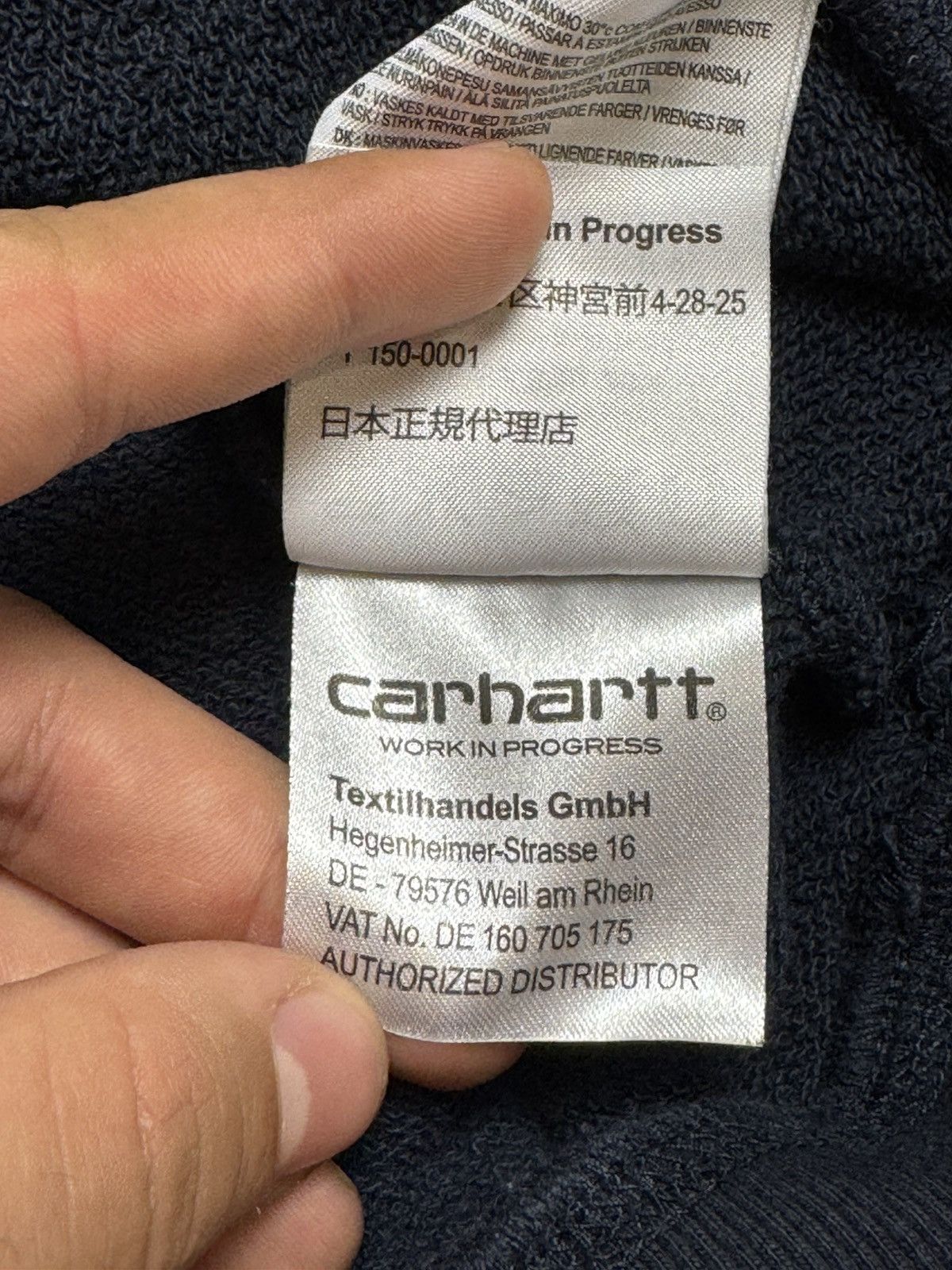 Carhartt × Vintage Carhartt Vintage Boxy Fit Hoodie Center Logo Y2K Size US S / EU 44-46 / 1 - 8 Thumbnail