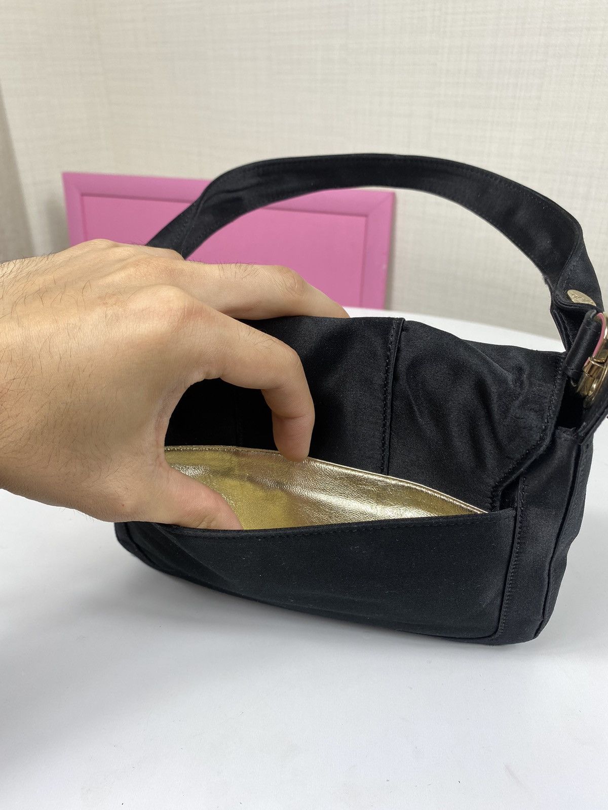 Roger Vivier Roger Vivier Satin Evening Mini Bag Size ONE SIZE - 13 Thumbnail