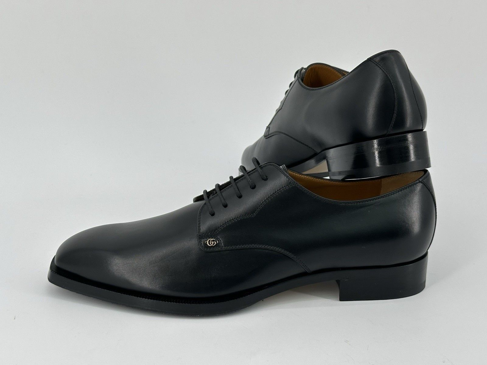 Gucci New Gucci Men's Elegant DoubleG Size-US-10,5/UK-9,5/EU-43,5 Size US 10.5 / EU 43-44 - 5 Thumbnail