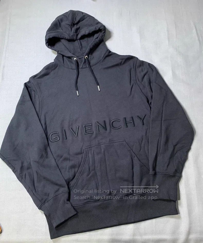 Givenchy Givenchy Embroidered Hooded Sweatshirt Size US XL / EU 56 / 4 - 2 Thumbnail