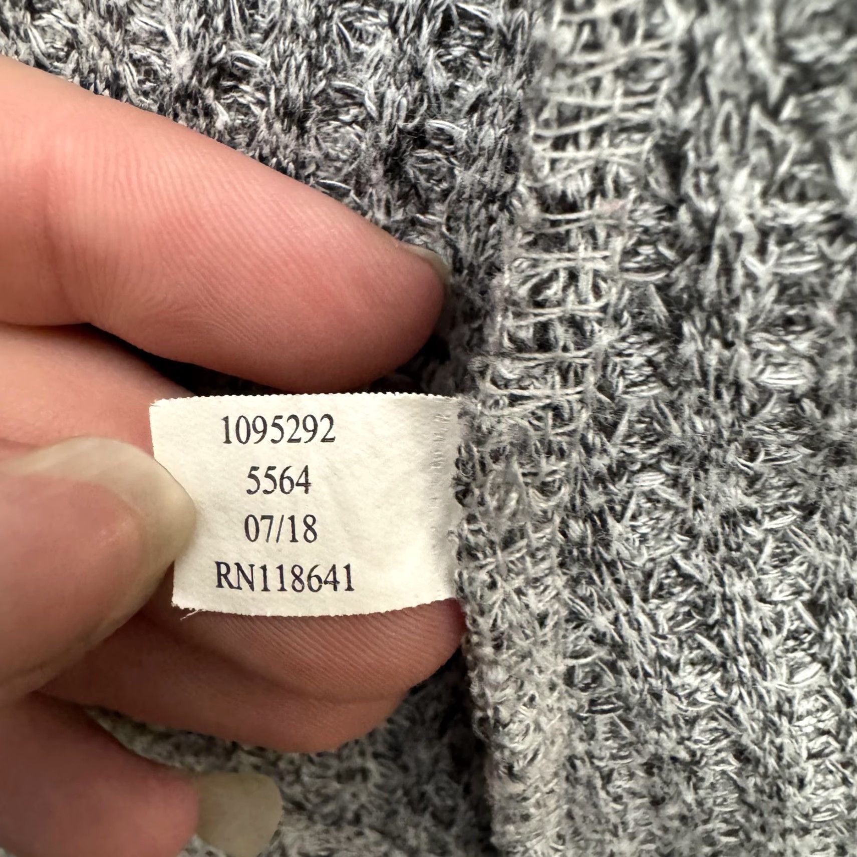 Vintage Lane Bryant Sweater Womens 14/16 Gray Long Sleeve Soft Lightweight Pullover Top Size XL / US 12-14 / IT 48-50 - 7 Thumbnail