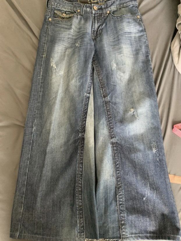 Hysteric Glamour × If Six Was Nine × Tornado Mart Beautiful custom flared helix jeans Size US 30 / EU 46 - 1 Thumbnail