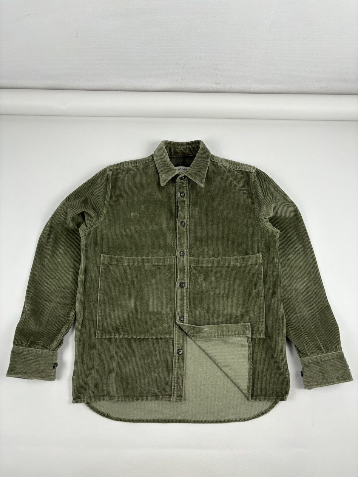 A Kind Of Guise RARE Сorduroy Garment-Dyed Cotton Long Sleeve Overshirt Germany Jacket Shirt S-M Size US M / EU 48-50 / 2 - 8 Thumbnail