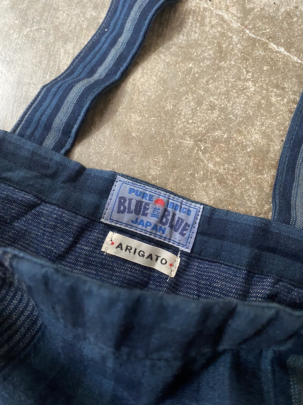 Blue Blue Japan Blue Blue Japan Patchwork Tote Bag Kapital Visvim RRL 45rpm Size ONE SIZE - 5 Thumbnail