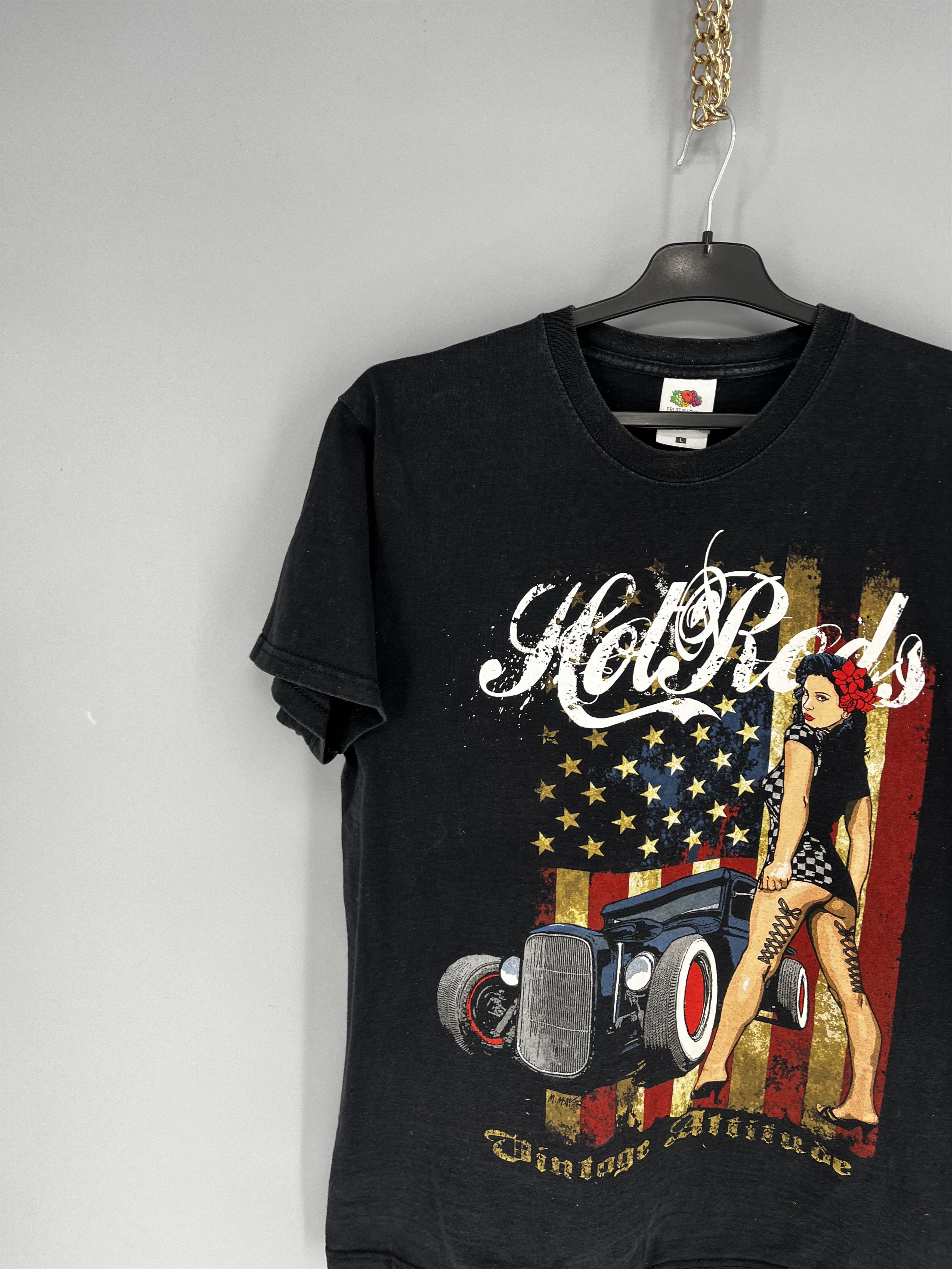 Harley Davidson Vintage Y2K EMP Hot Rods majica M Size US L / EU 52-54 / 3 - 4 Thumbnail