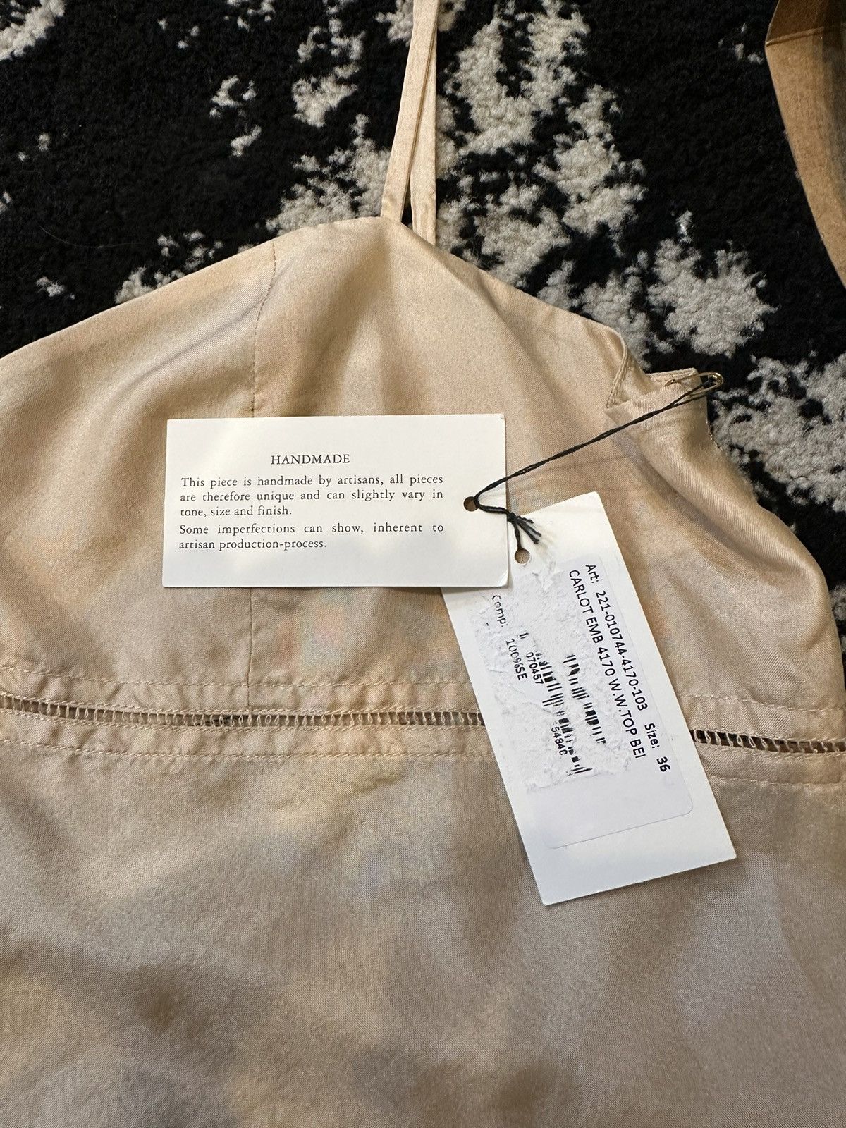 Dries Van Noten DRIES VAN NOTEN Silk Rose camisole Size XS / US 0-2 / IT 36-38 - 7 Thumbnail