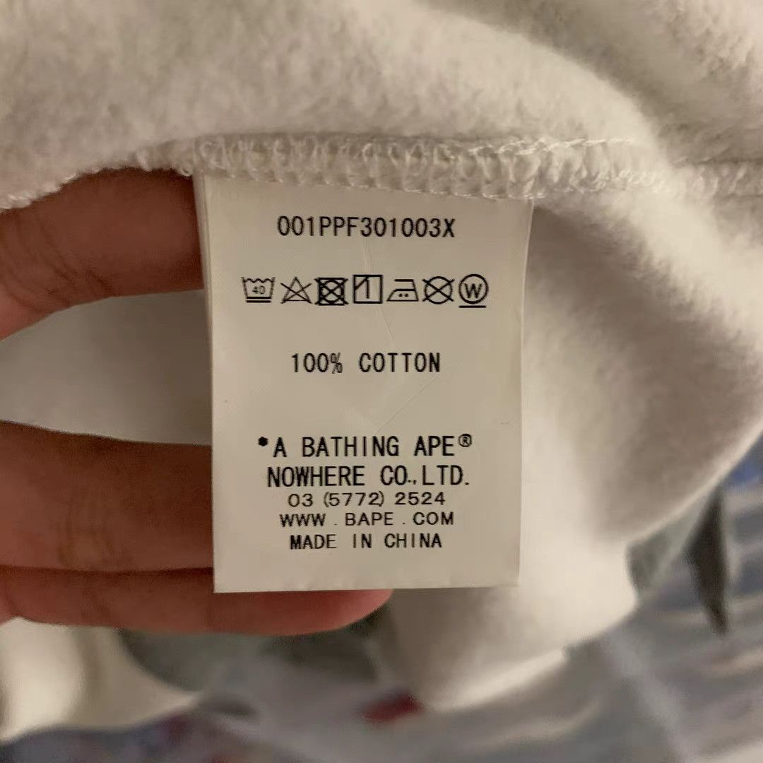 Bape Bape 21SS Half-Zip Hoodie 3XL Size US XXL / EU 58 / 5 - 5 Thumbnail