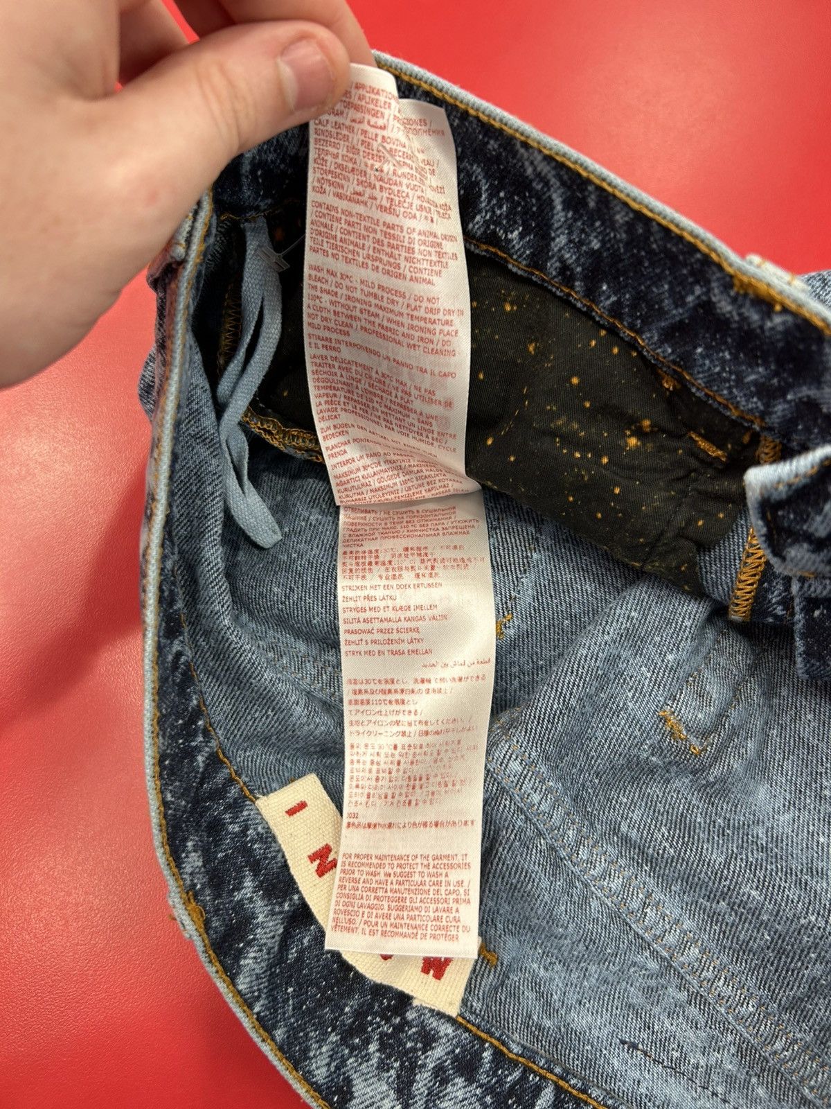 Marni Marni Acidwash Blue Jeans Size US 30 / EU 46 - 7 Thumbnail
