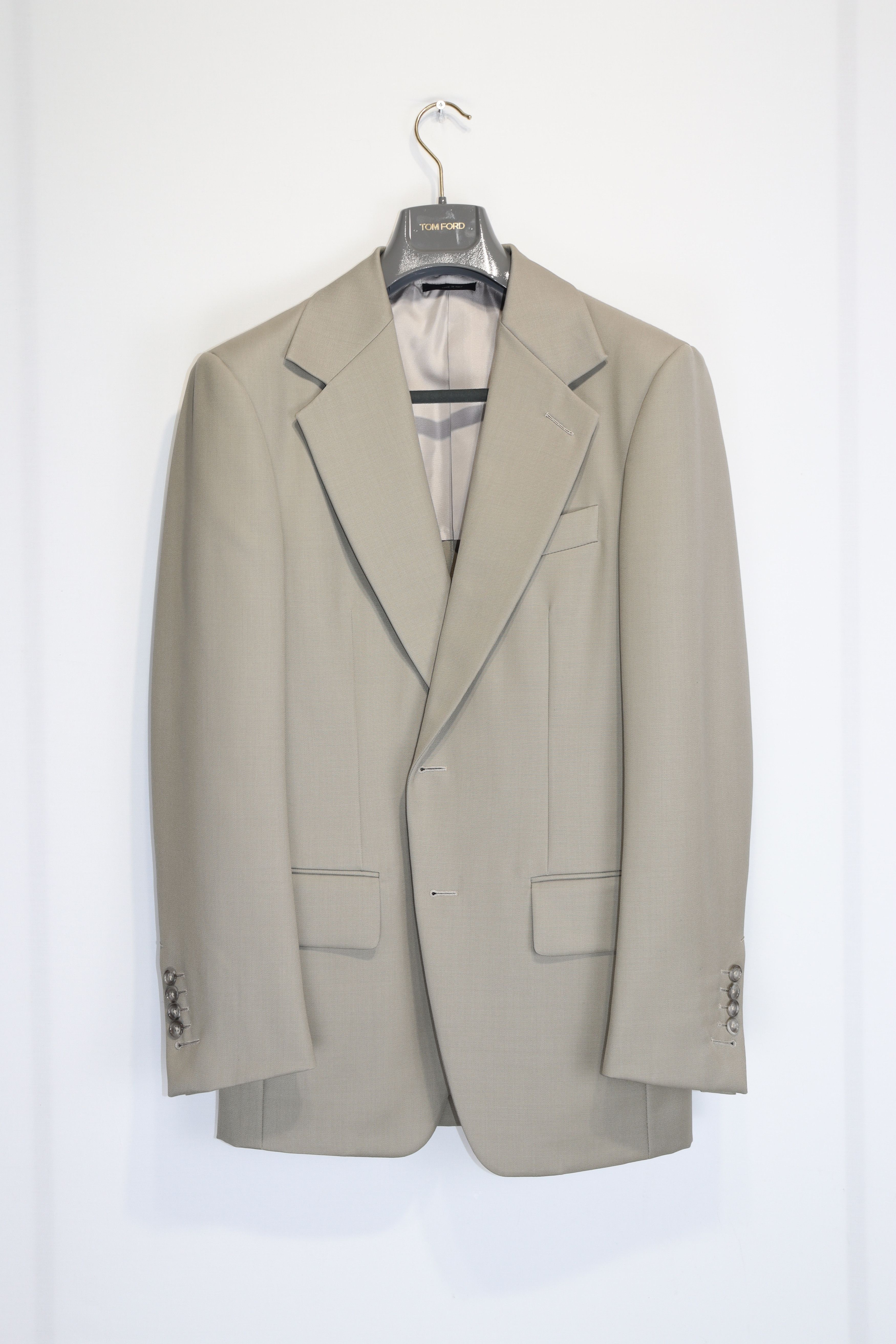Tom Ford o1rshd1 New Spencer Blazer Jacket in Grey Size US S / EU 44-46 / 1 - 2 Thumbnail