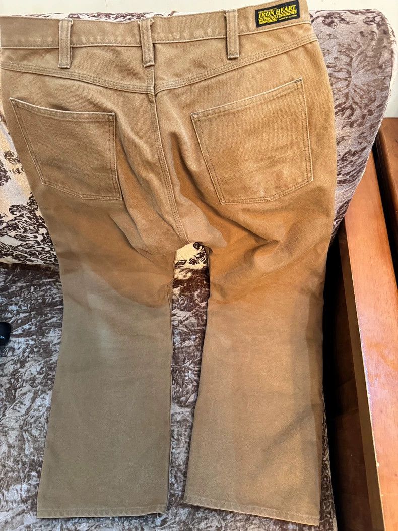 Iron Heart Iron heartHeavy canvas brown workwear pants 2503-Nextarrow Size US 34 / EU 50 - 2 Thumbnail