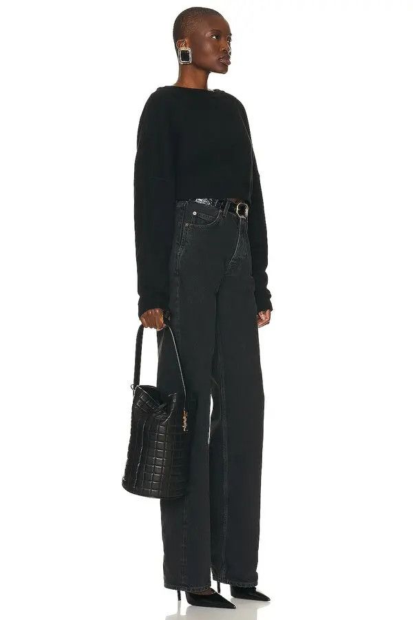 Saint Laurent Paris o1bcso1str0325 Size: OS/Cecile In Quilted Lambskin in Black Size ONE SIZE - 6 Thumbnail